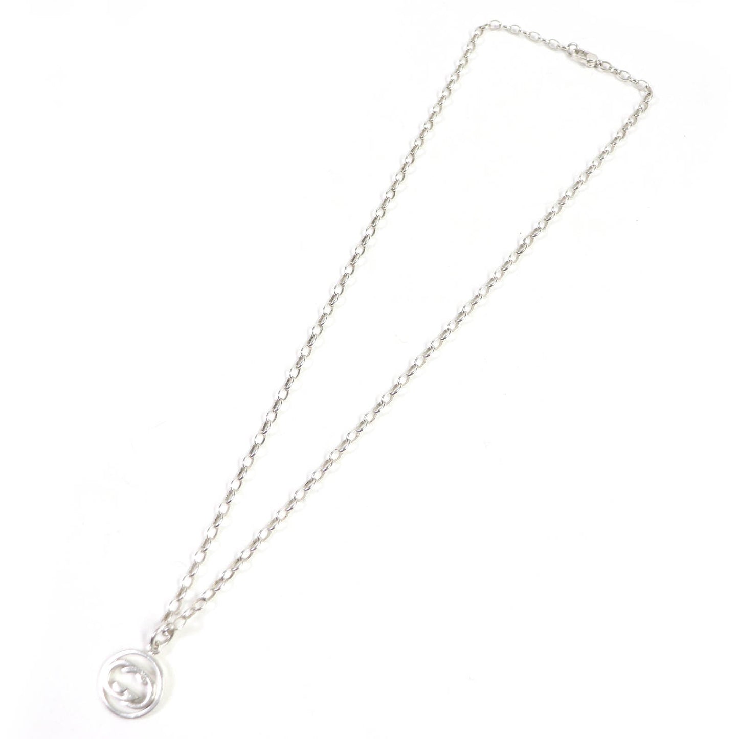 Luxury Gucci Trending 2025 Double G Pendant Necklace AG925 Silver