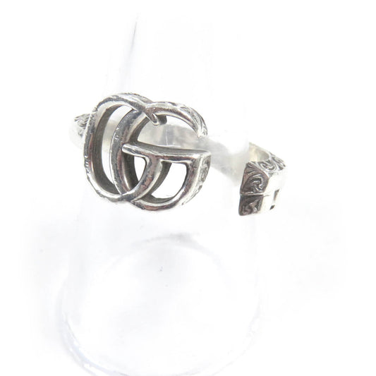 Luxury Gucci Trending 2025 AG925 Double G Arabesque Ring