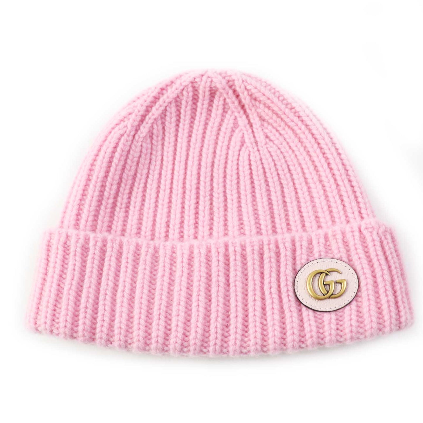 Luxury Gucci Trending 2025 Wool Cashmere Leather Knit Hat Women