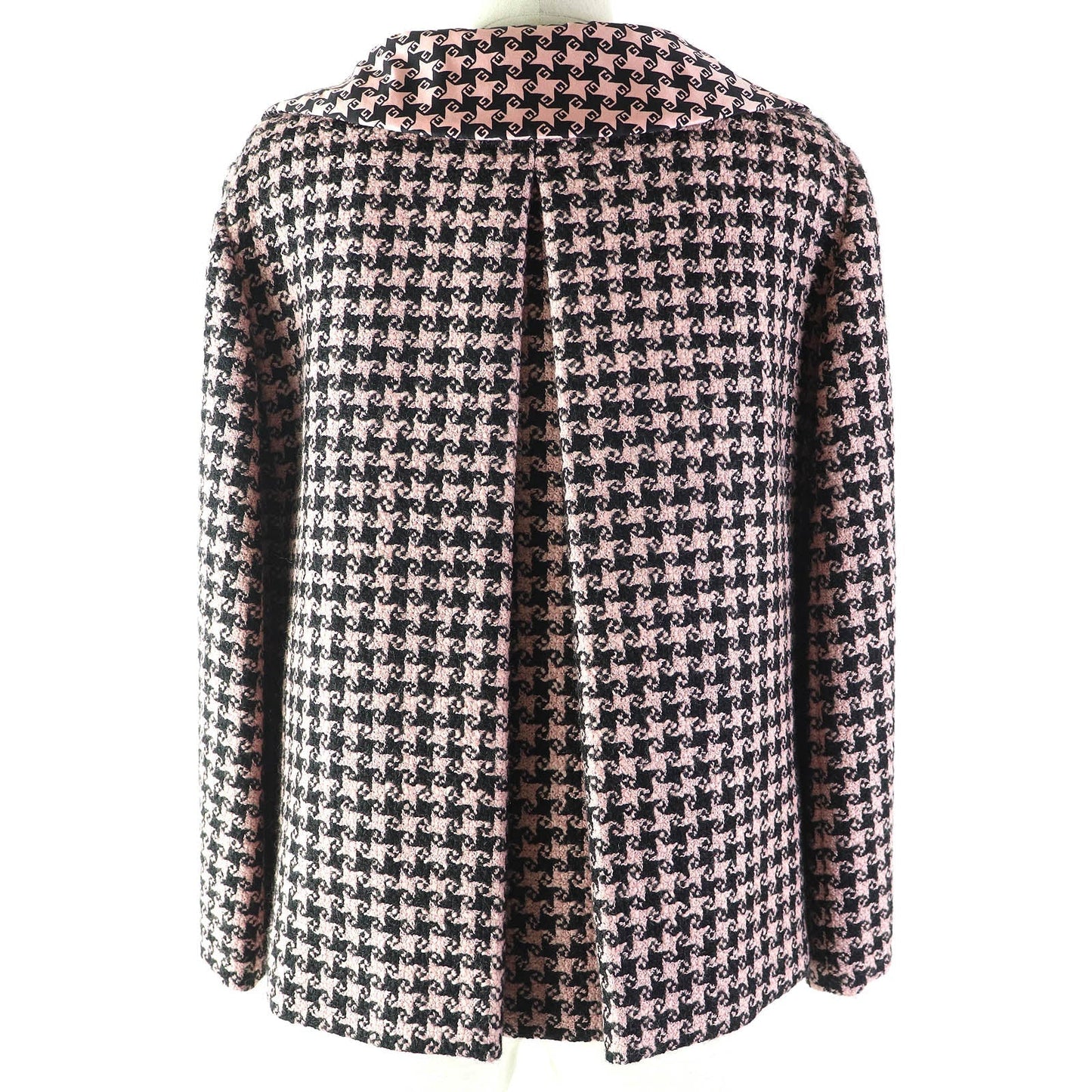 Luxury Gucci Trending 2025 Wool Nylon Silk Jacket 36 Women