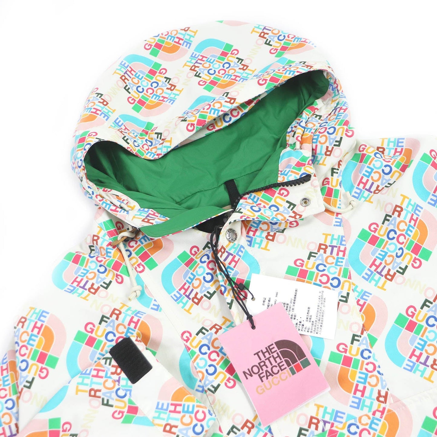 Luxury Gucci Trending 2025 The North Face Anorak Jacket Ivory M