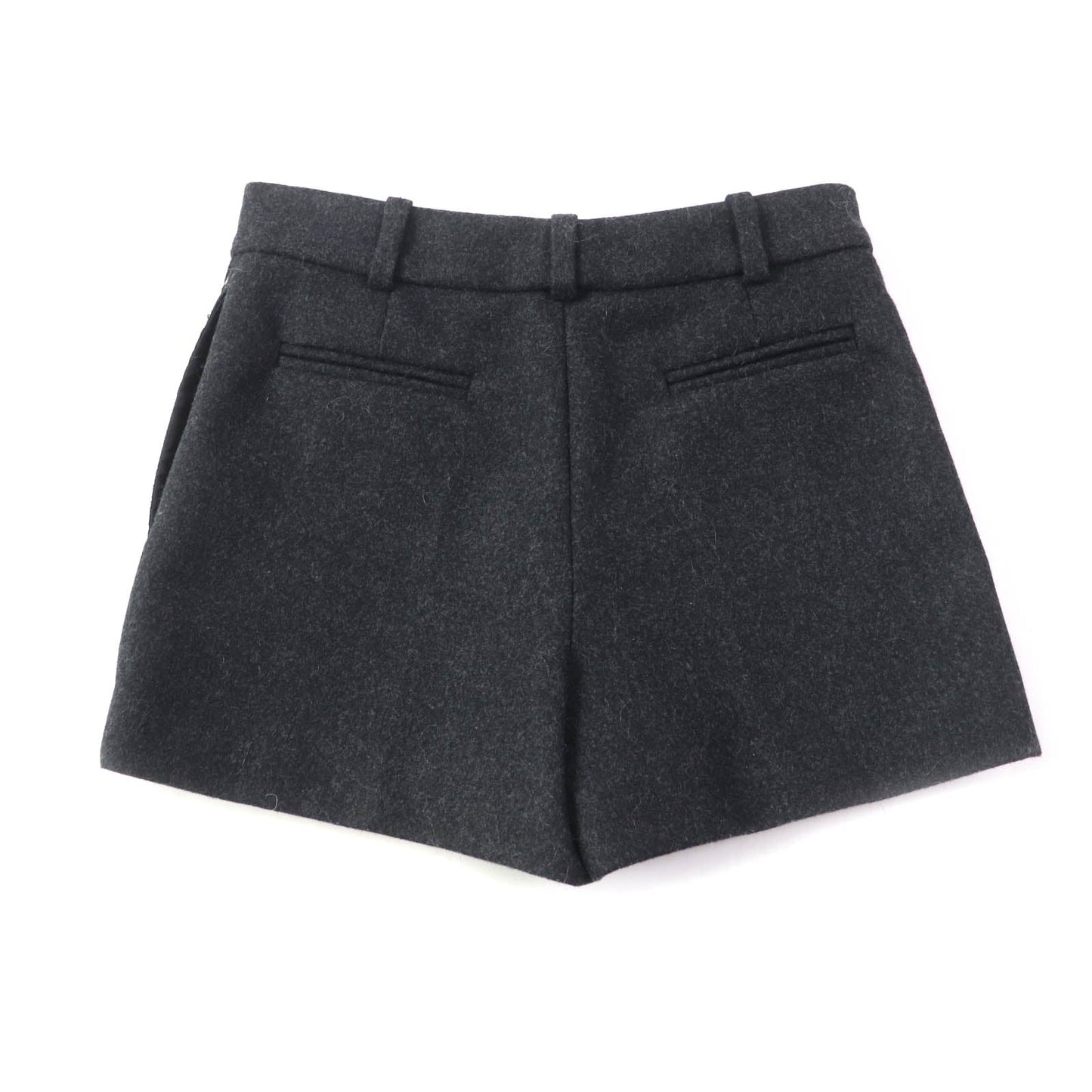 LOUIS VUITTON Shorts wool Black Grey 34