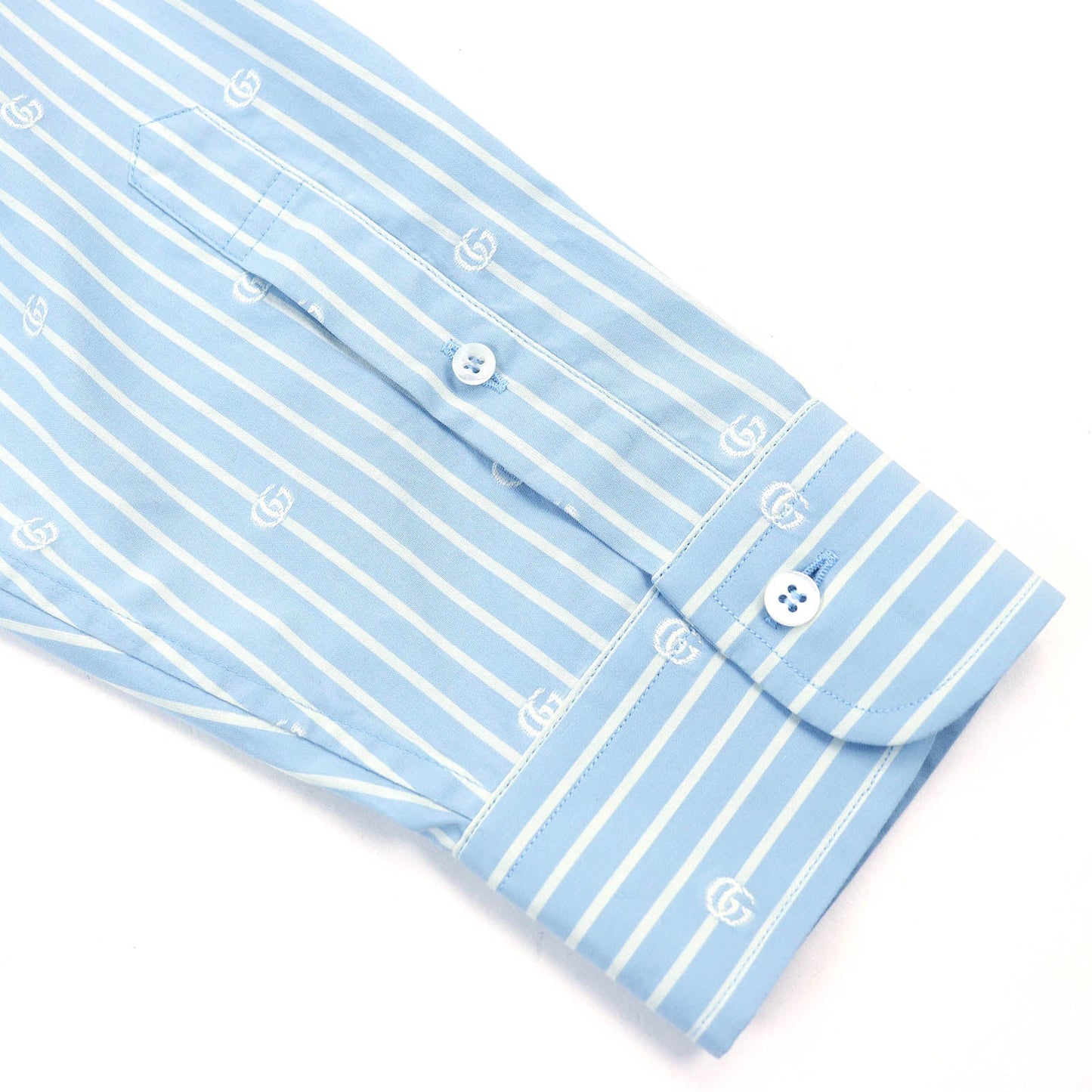 Luxury Gucci Trending 2025 GG Striped Cotton Shirt 625888