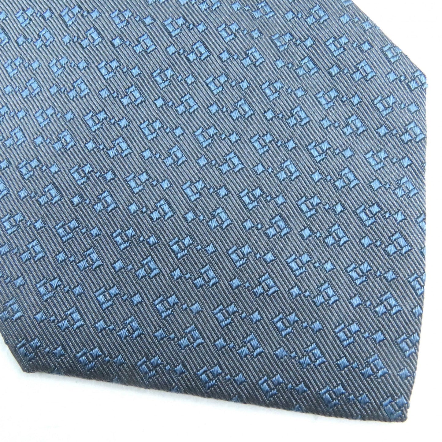 Luxury Gucci Trending 2025 Silk Regular Tie Gray Blue