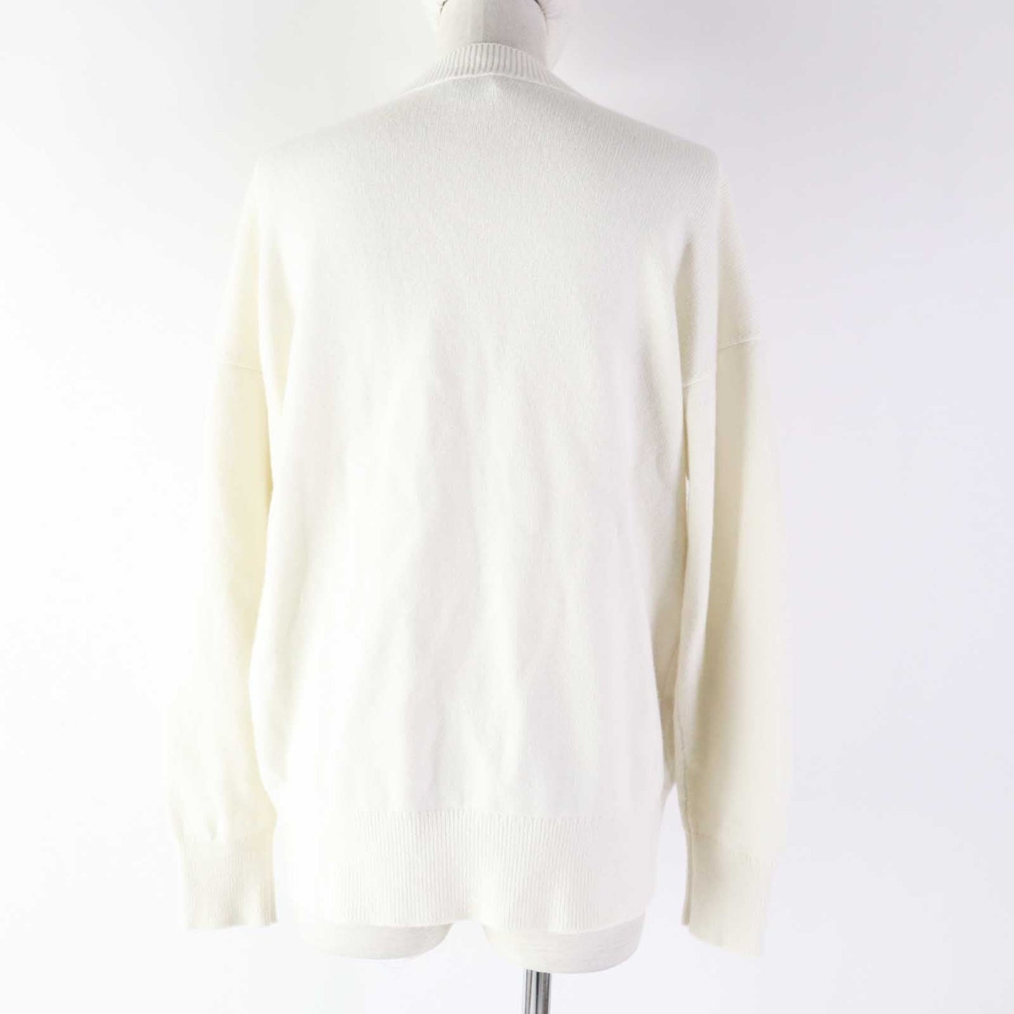 Chanel Cashmere No.5 Cardigan White 34