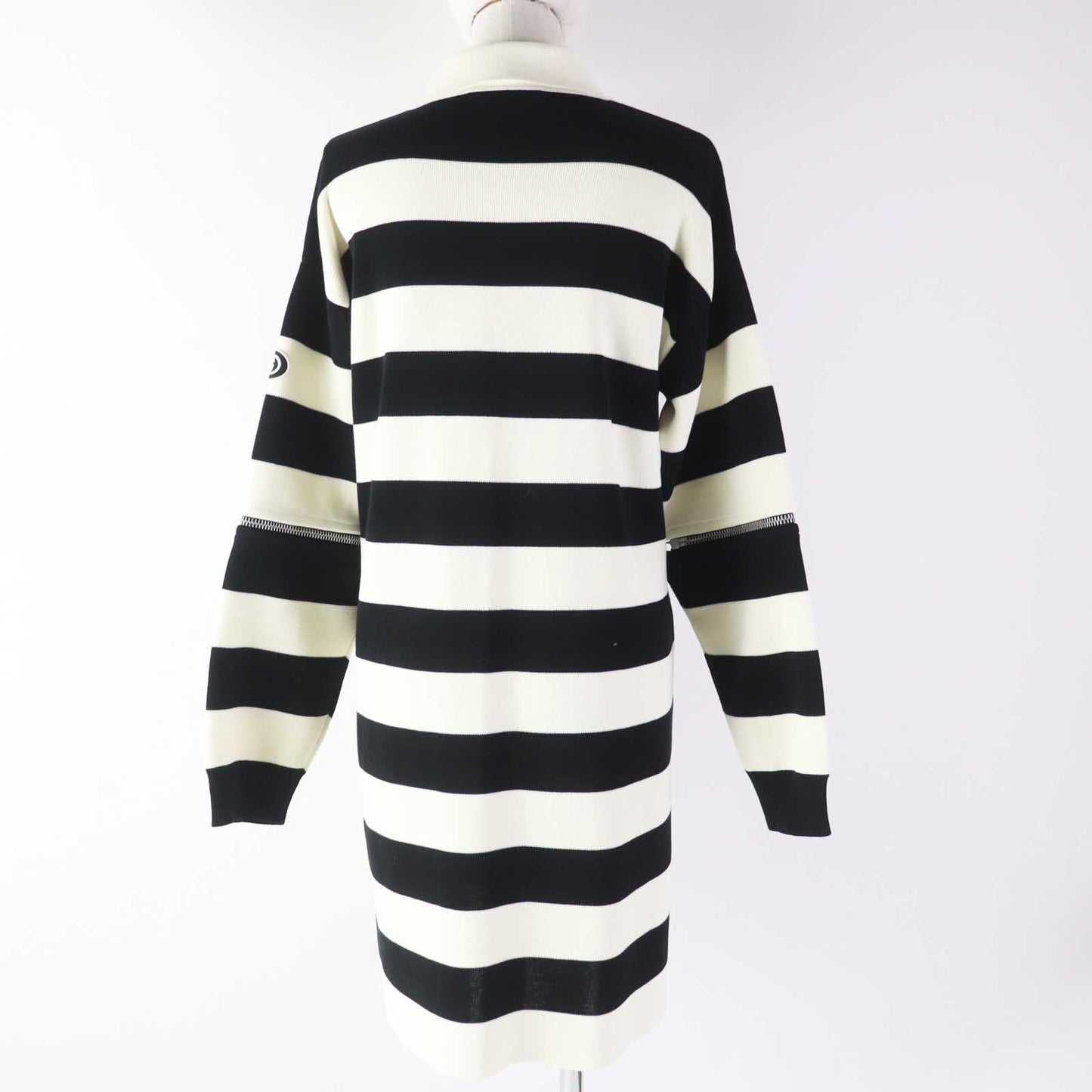 Luxury Gucci Trending 2025 Cotton 2WAY Knit Dress with Logo Patch