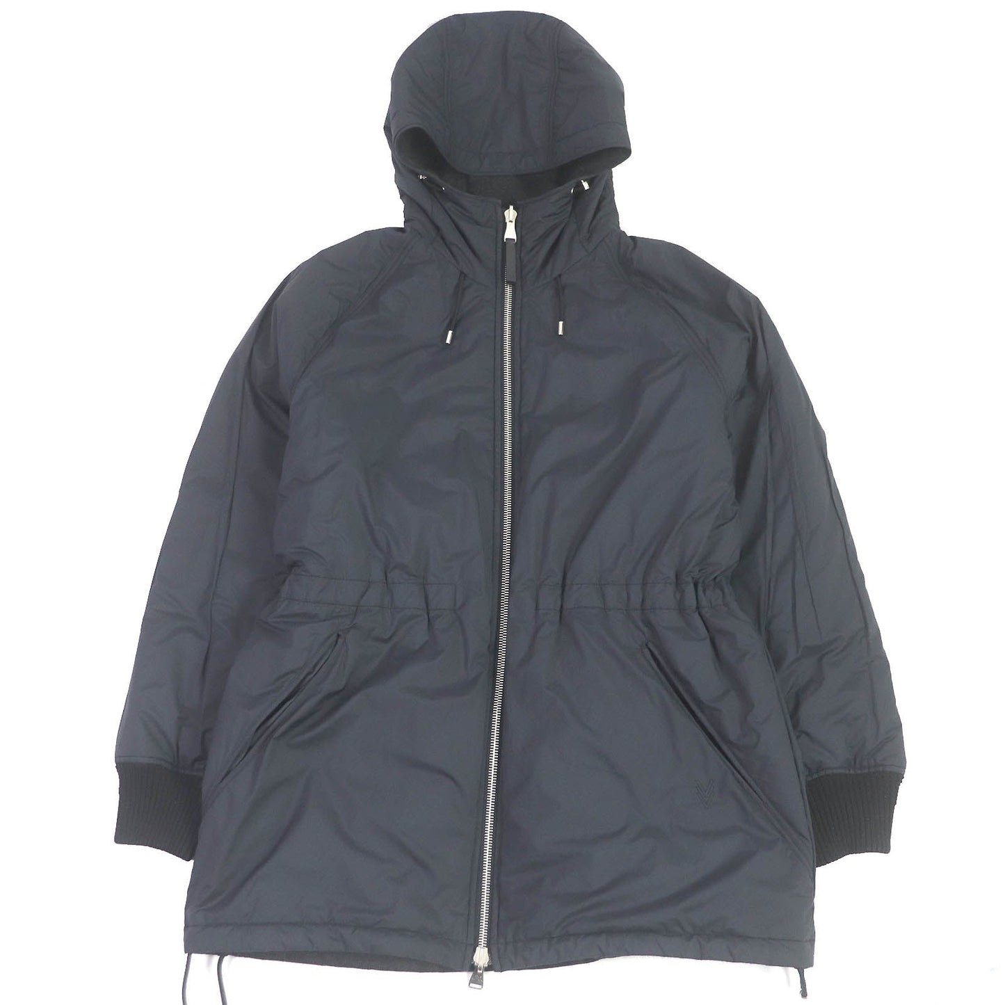 LOUIS VUITTON Blouson Outer: 100% polyester, Lining: 85% cashmere, Lining: 15% cotton, Filling: 100% polyester Dark navy black mens 48