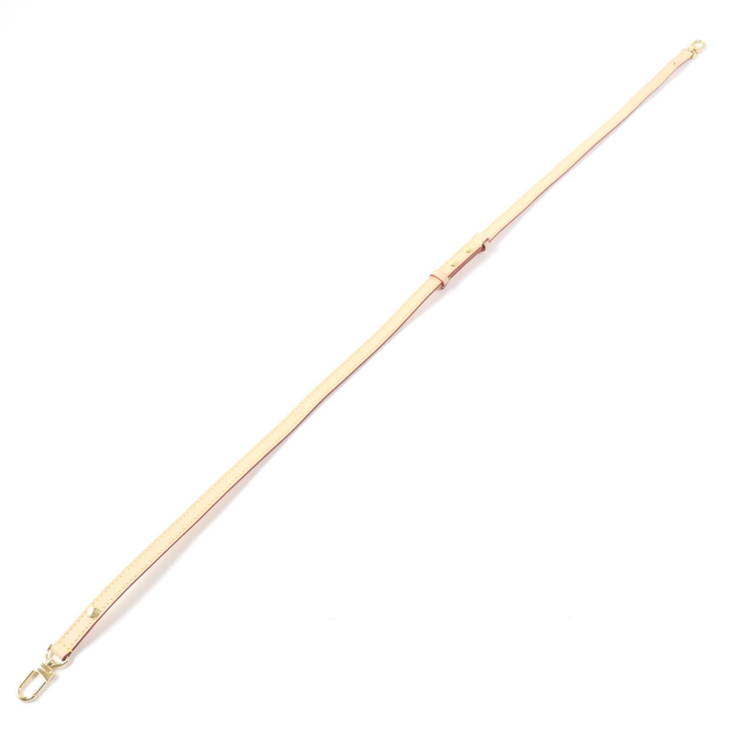 Louis Vuitton Leather Shoulder Strap Gold