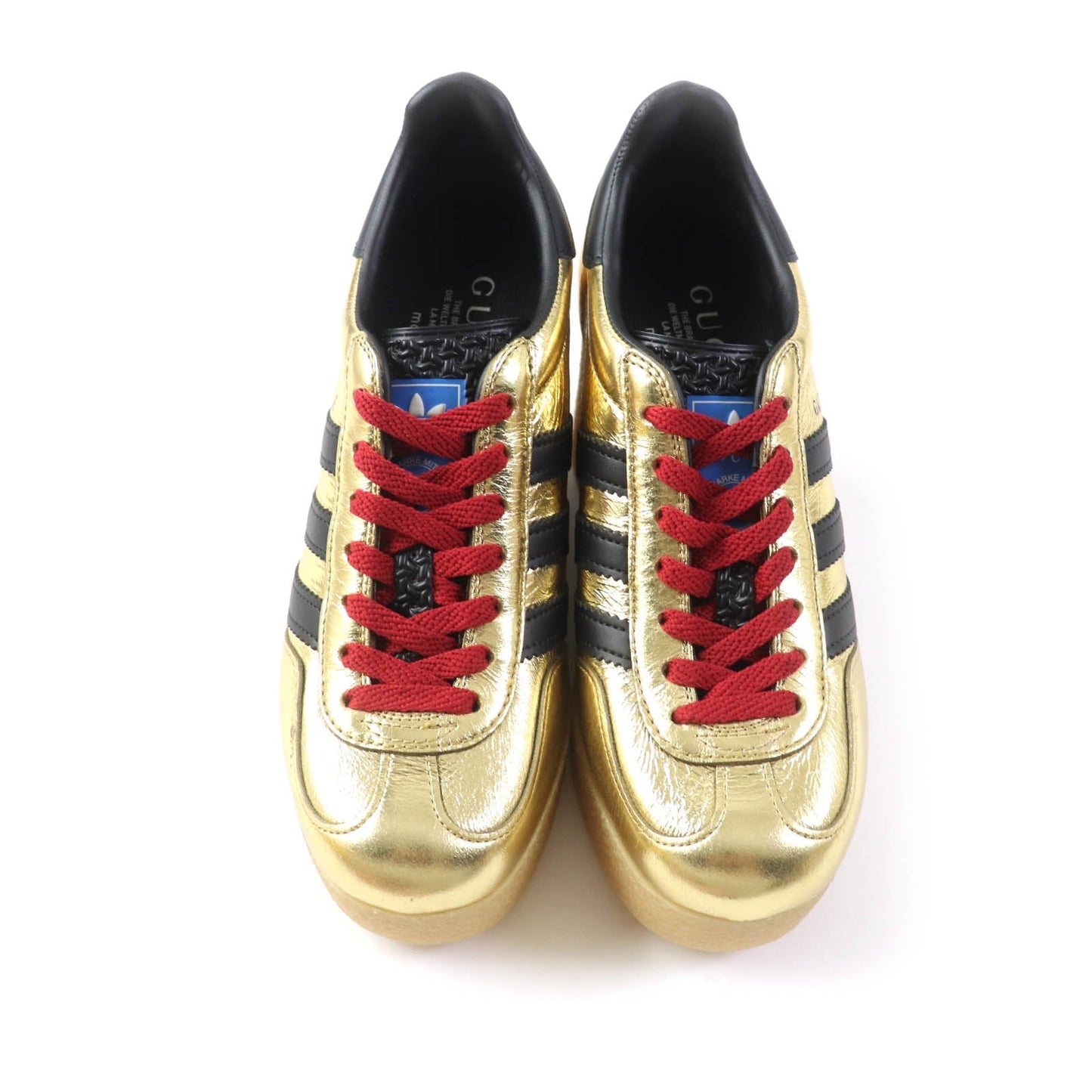 Luxury Gucci Trending 2025 Gazelle Logo Lace-up Sneakers