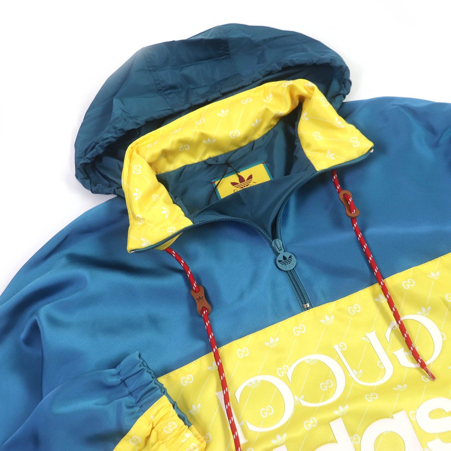 Luxury Gucci Trending 2025 adidas Trefoil Anorak Parka Blouson