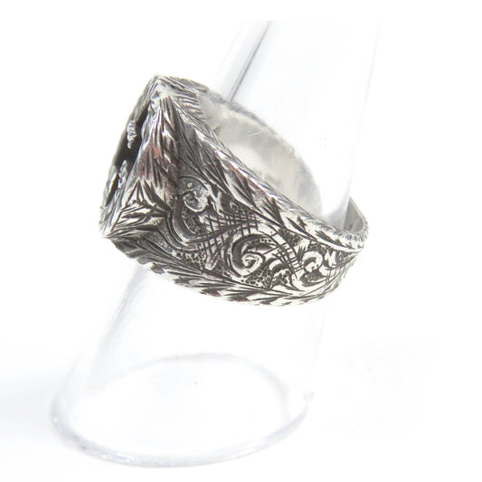 Luxury Gucci Trending 2025 Interlocking G Arabesque Ring AG925 Silver