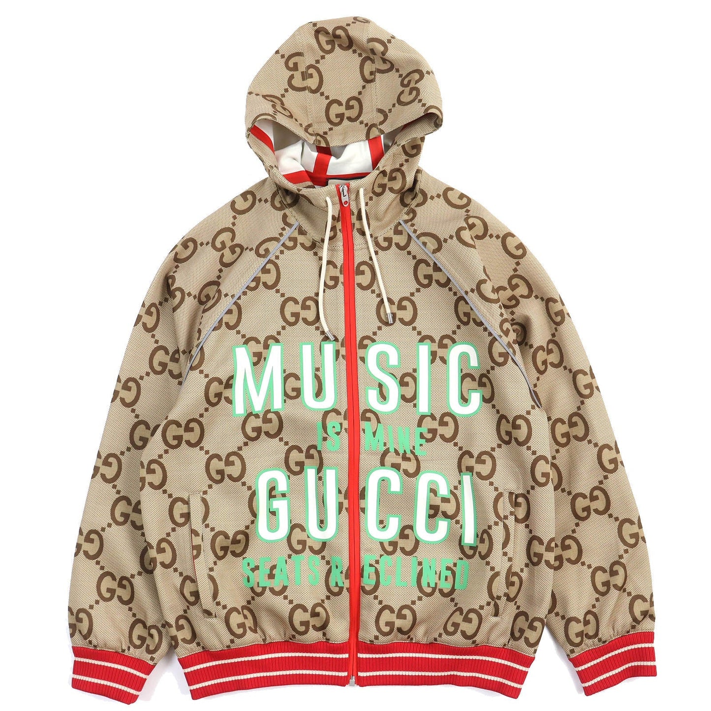 Luxury Gucci Trending 2025 Neoprene GG Blouson Jacket M