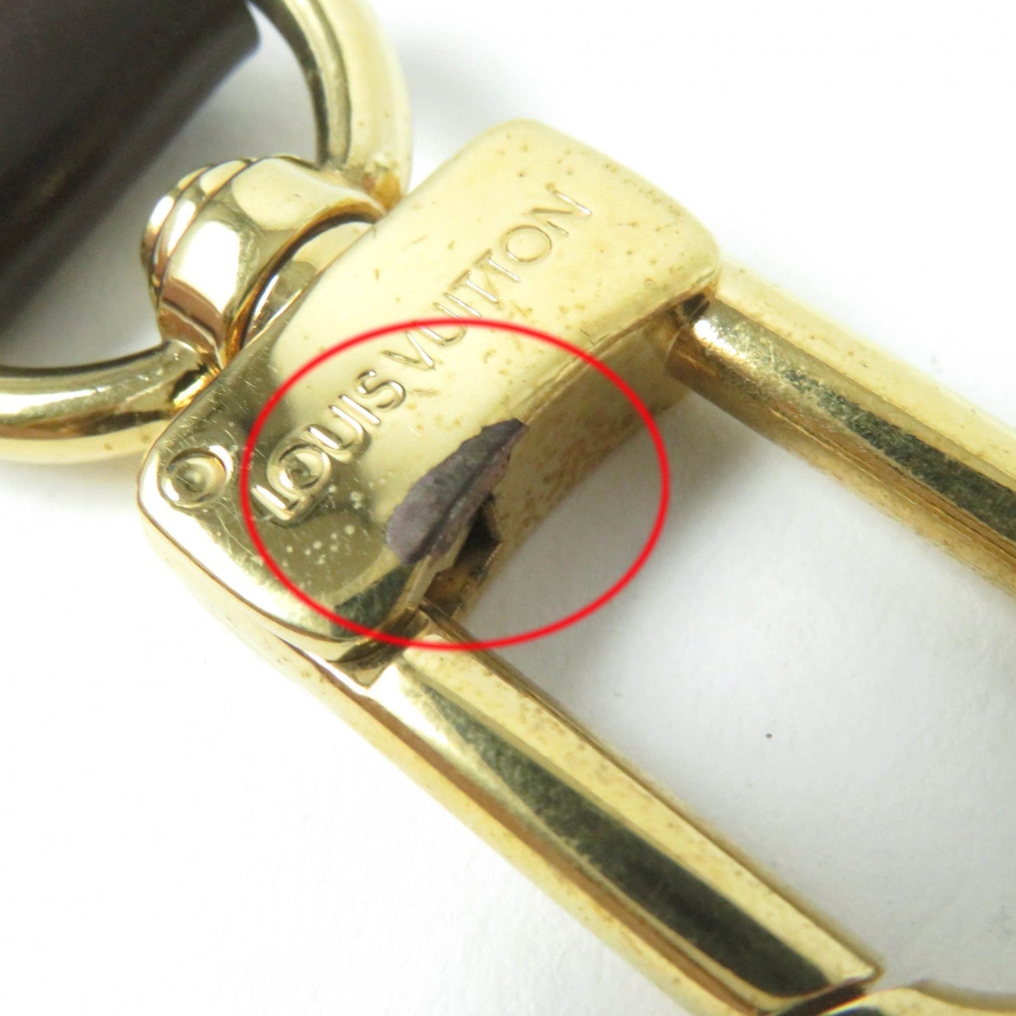 Louis Vuitton Leather Shoulder Strap J00276