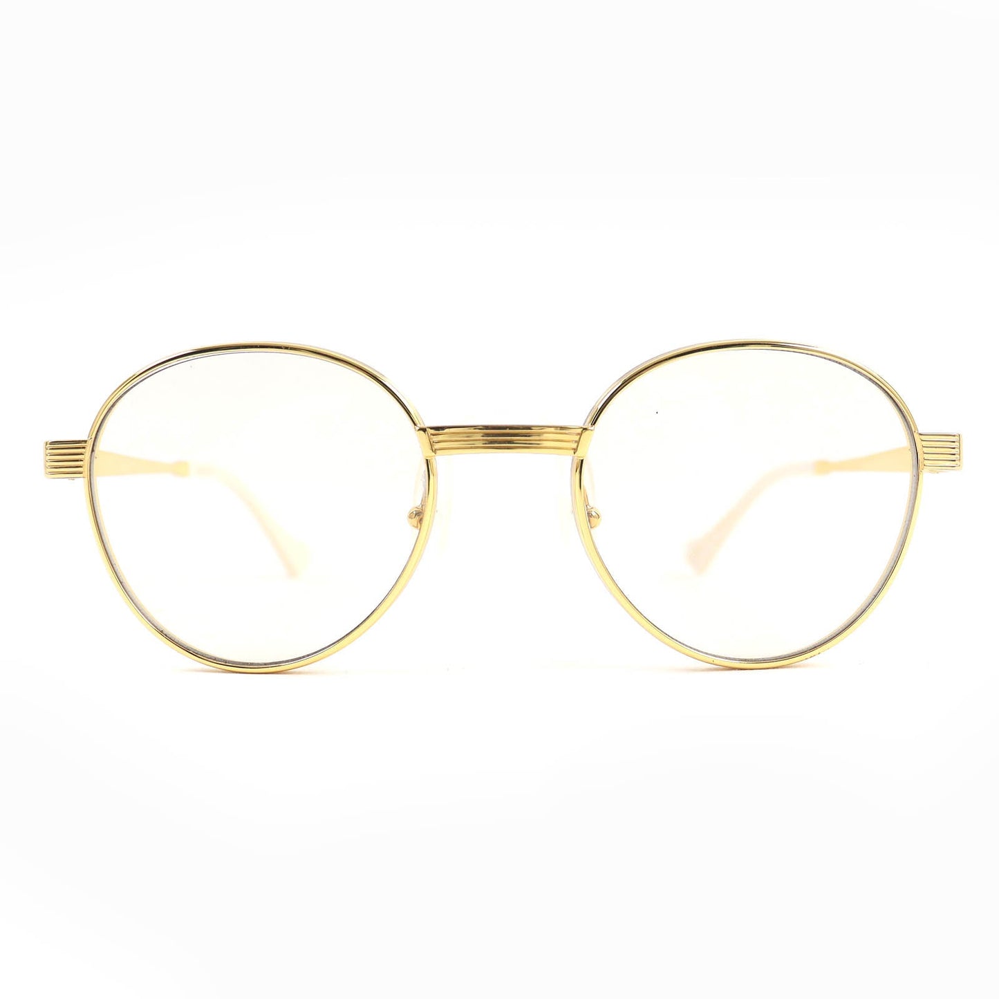 Luxury Gucci Trending 2025 GG0872S Sunglasses Gold Off-white