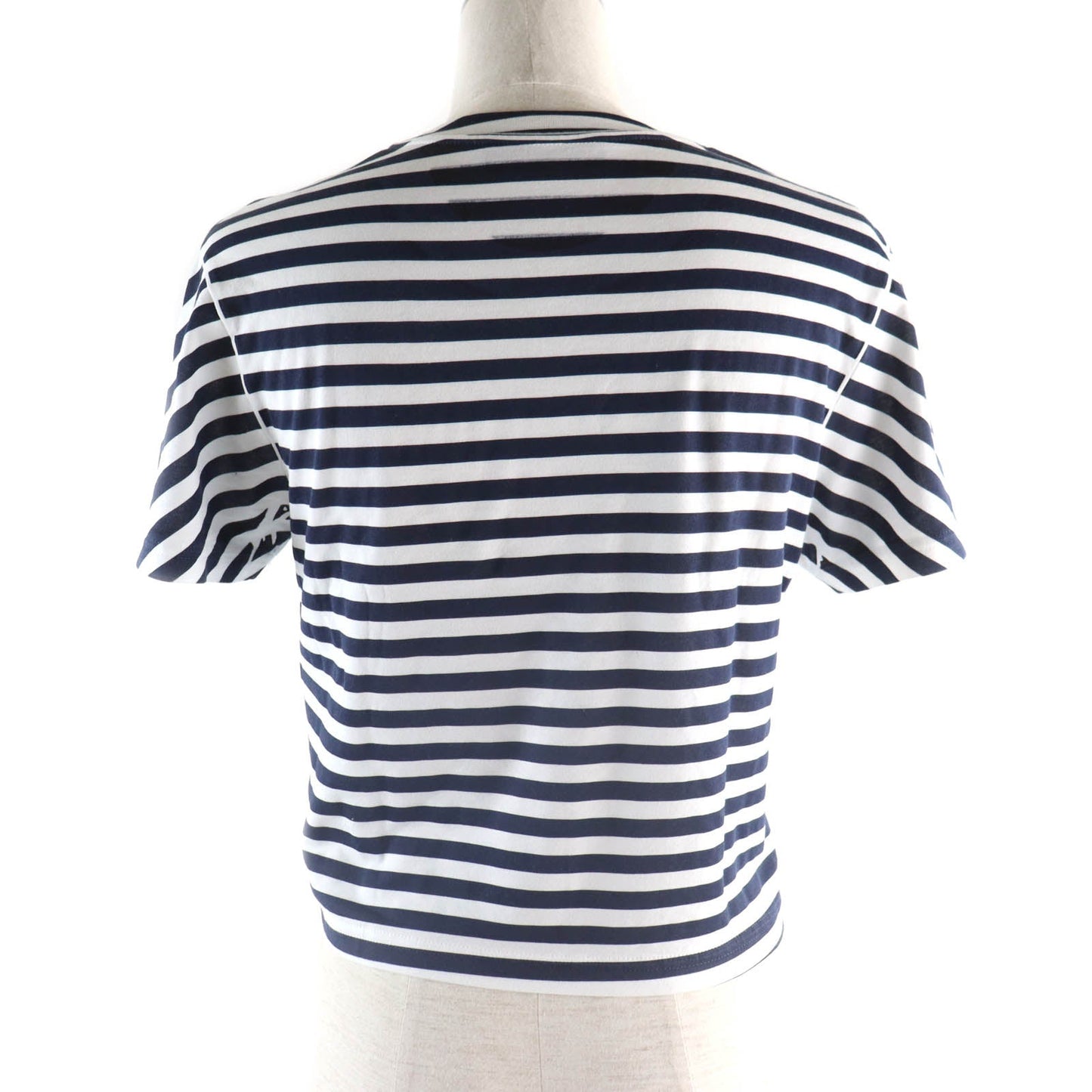 Luxury Gucci Trending 2025 Cotton Logo Print Striped T-shirt XS