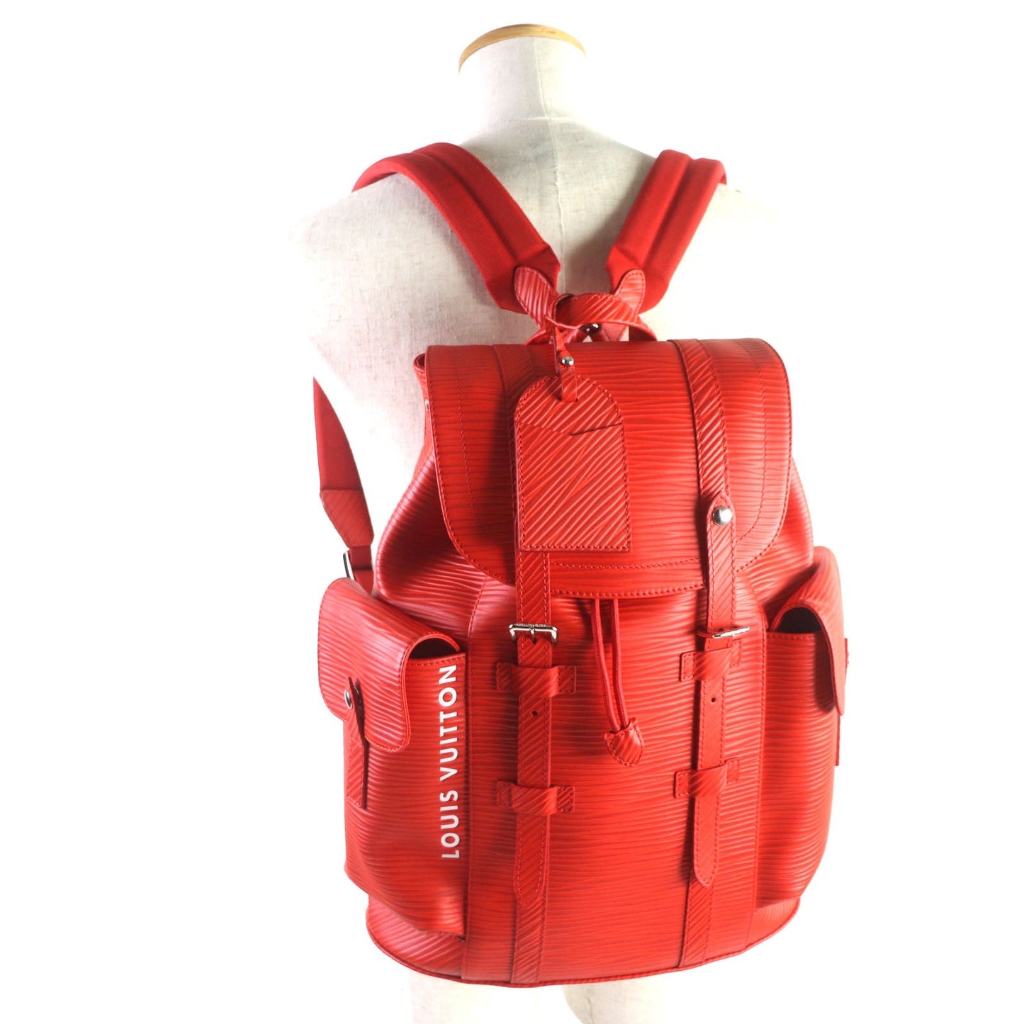 Louis Vuitton Epi XL Christopher MM Backpack Red