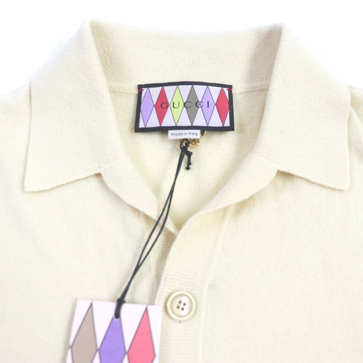 Luxury Gucci Trending 2025 Lovelight Wool Knit Cardigan Beige M