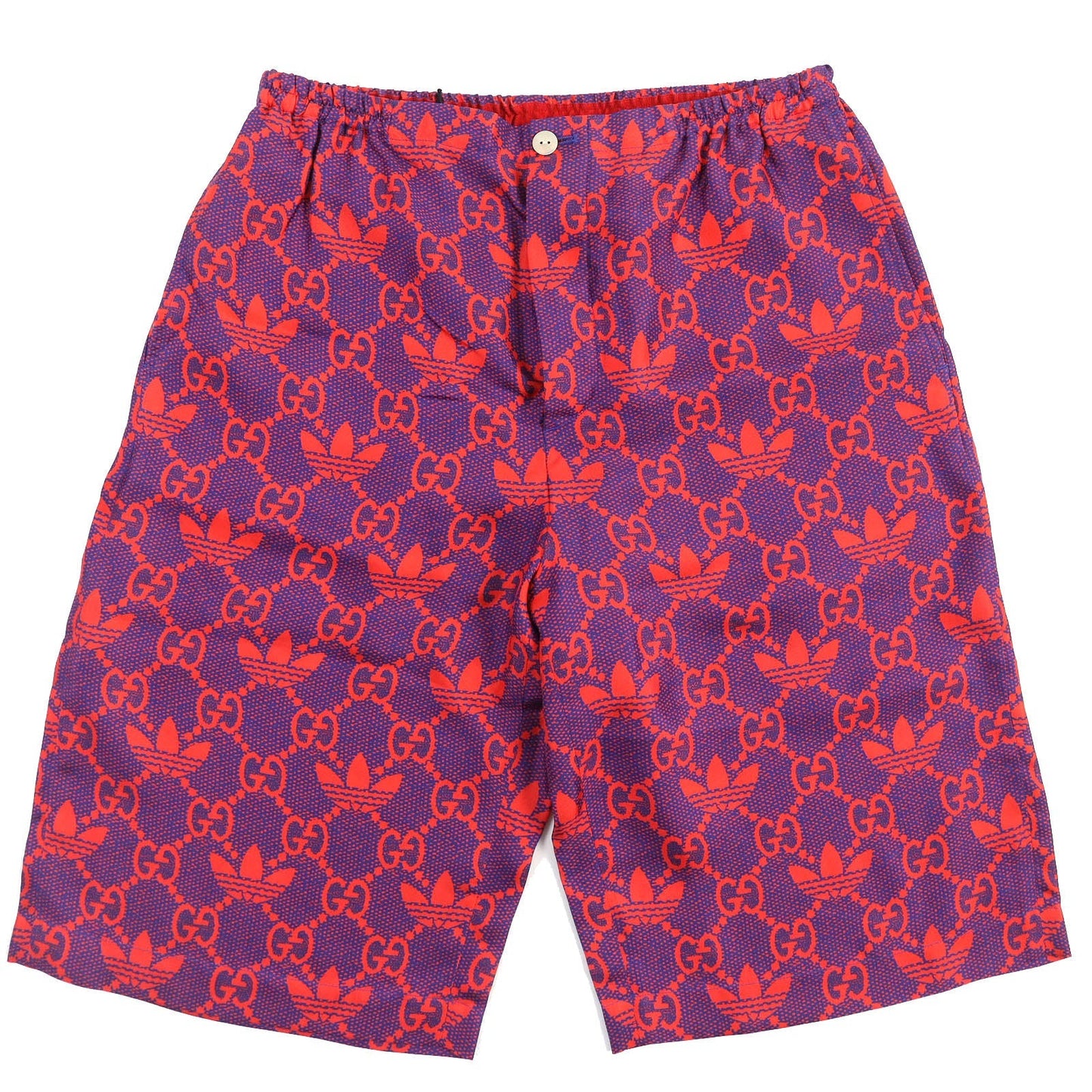 Luxury Gucci Trending 2025 adidas Silk Micro GG Shorts Red 44