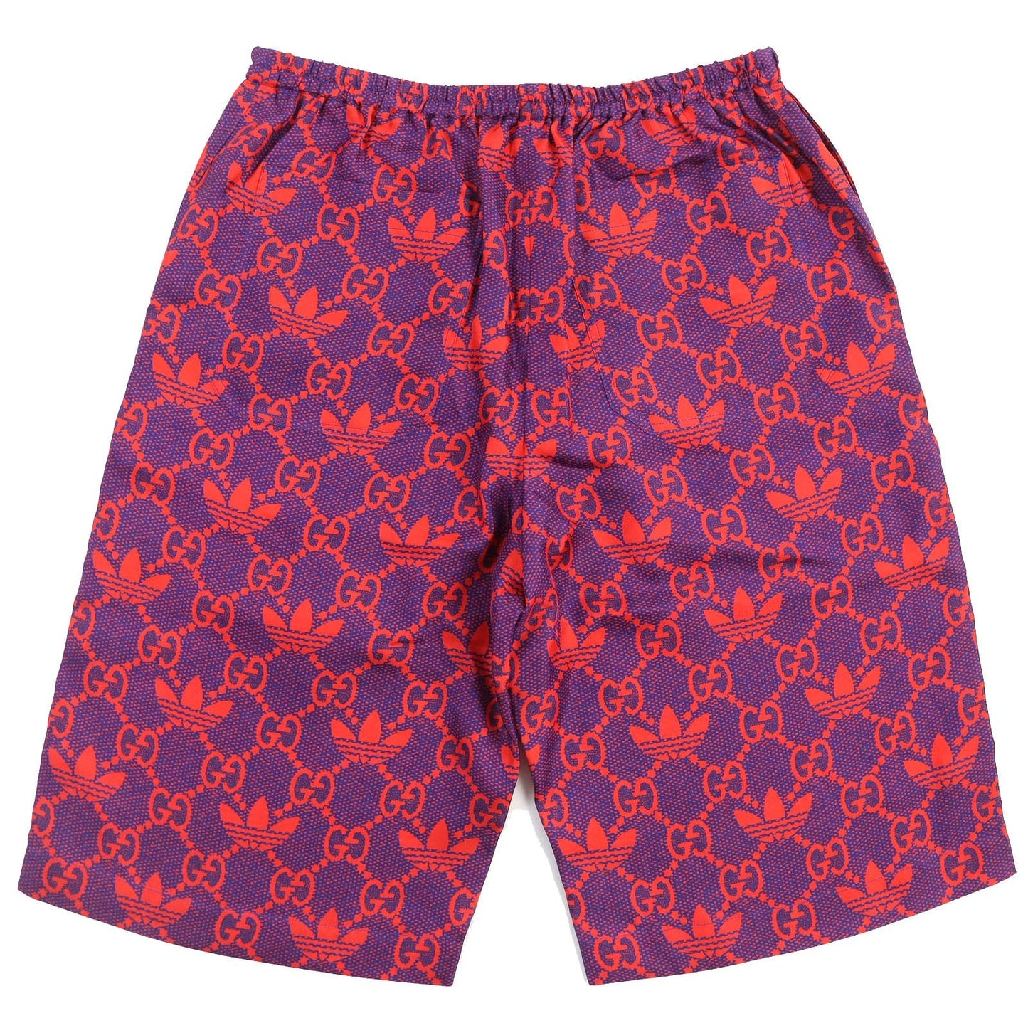 Luxury Gucci Trending 2025 adidas Silk Micro GG Shorts Red 44