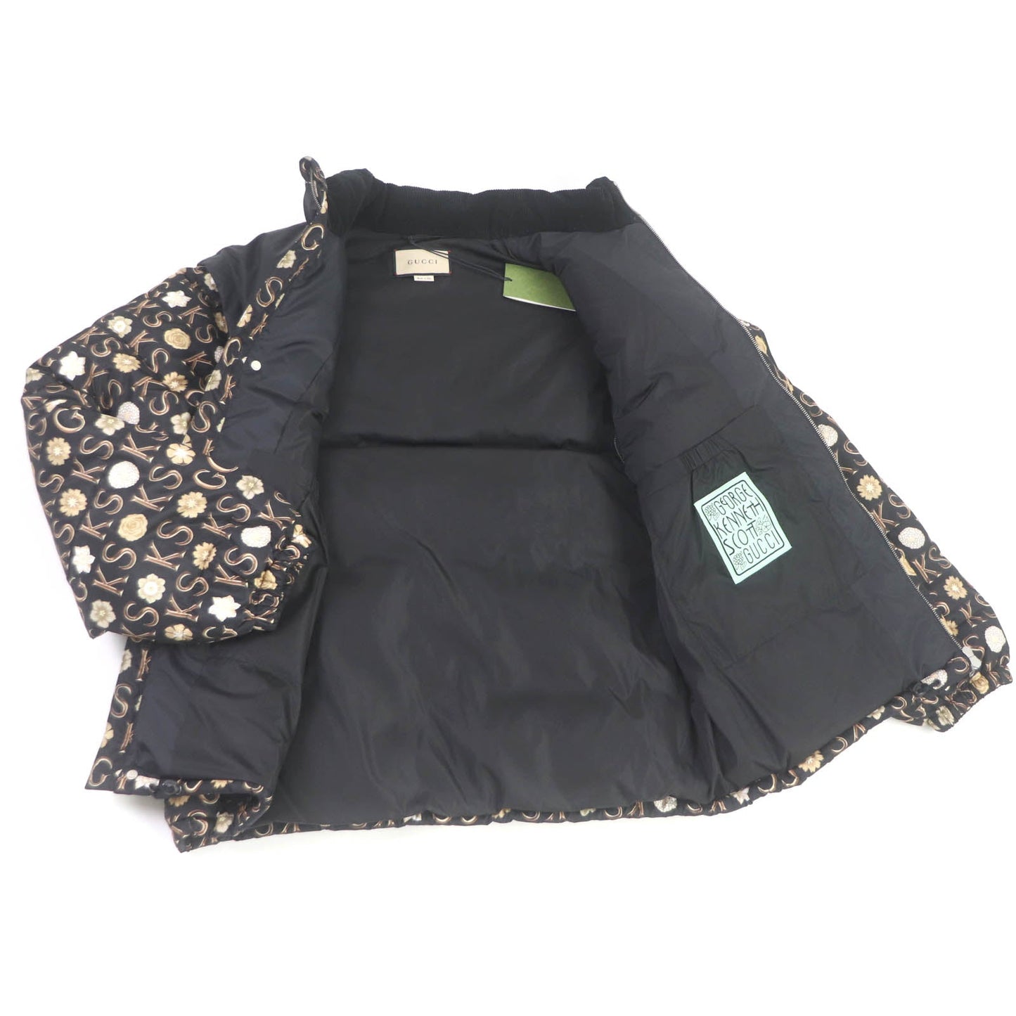 Luxury Gucci Trending 2025 Ken Scott Print 2WAY Down Vest Jacket