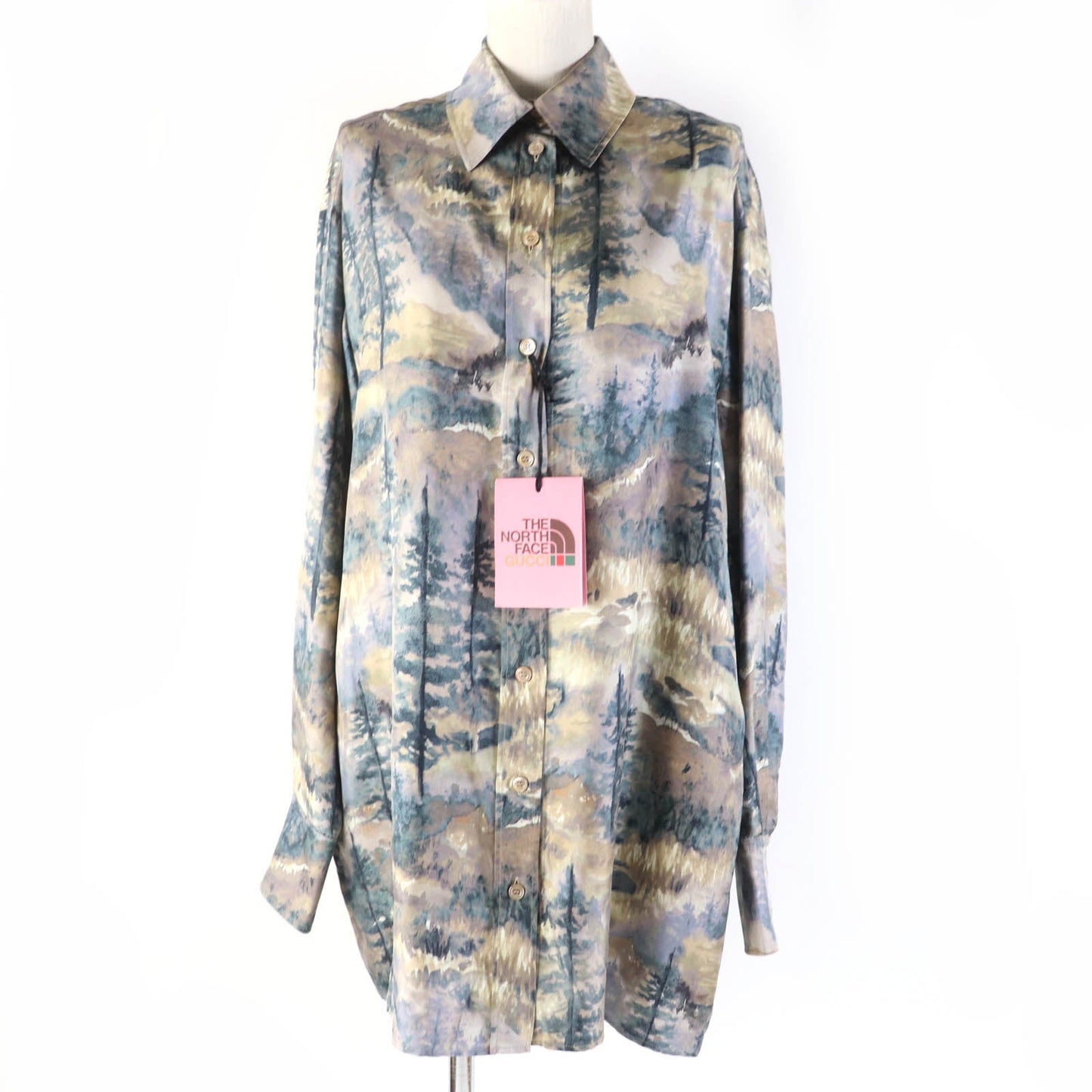 Luxury Gucci Trending 2025 Silk Shirt Multicolor 40 Women