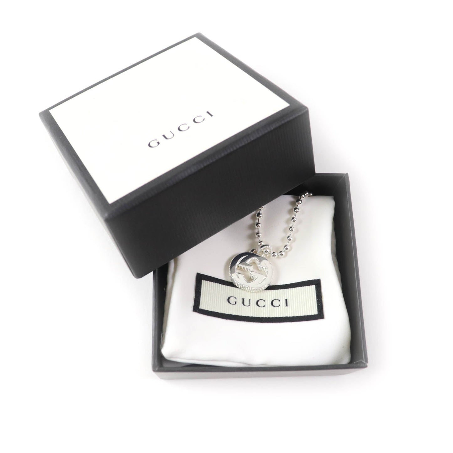 Luxury Gucci Trending 2025 AG925 Interlocking G Necklace