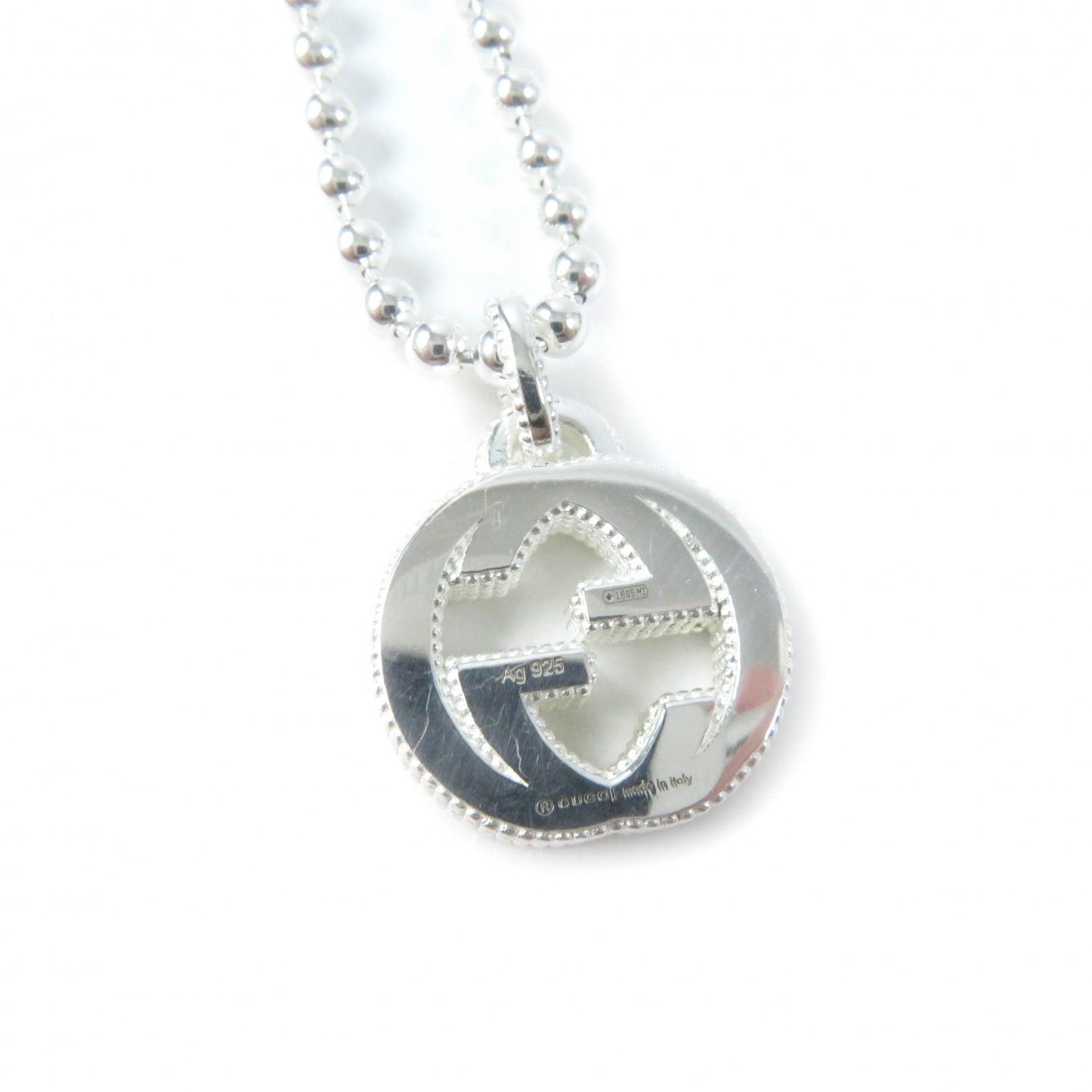 Luxury Gucci Trending 2025 AG925 Interlocking G Necklace