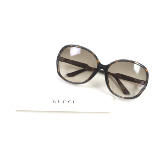 Luxury Gucci Trending 2025 GG0076SK Tortoiseshell Sunglasses Women