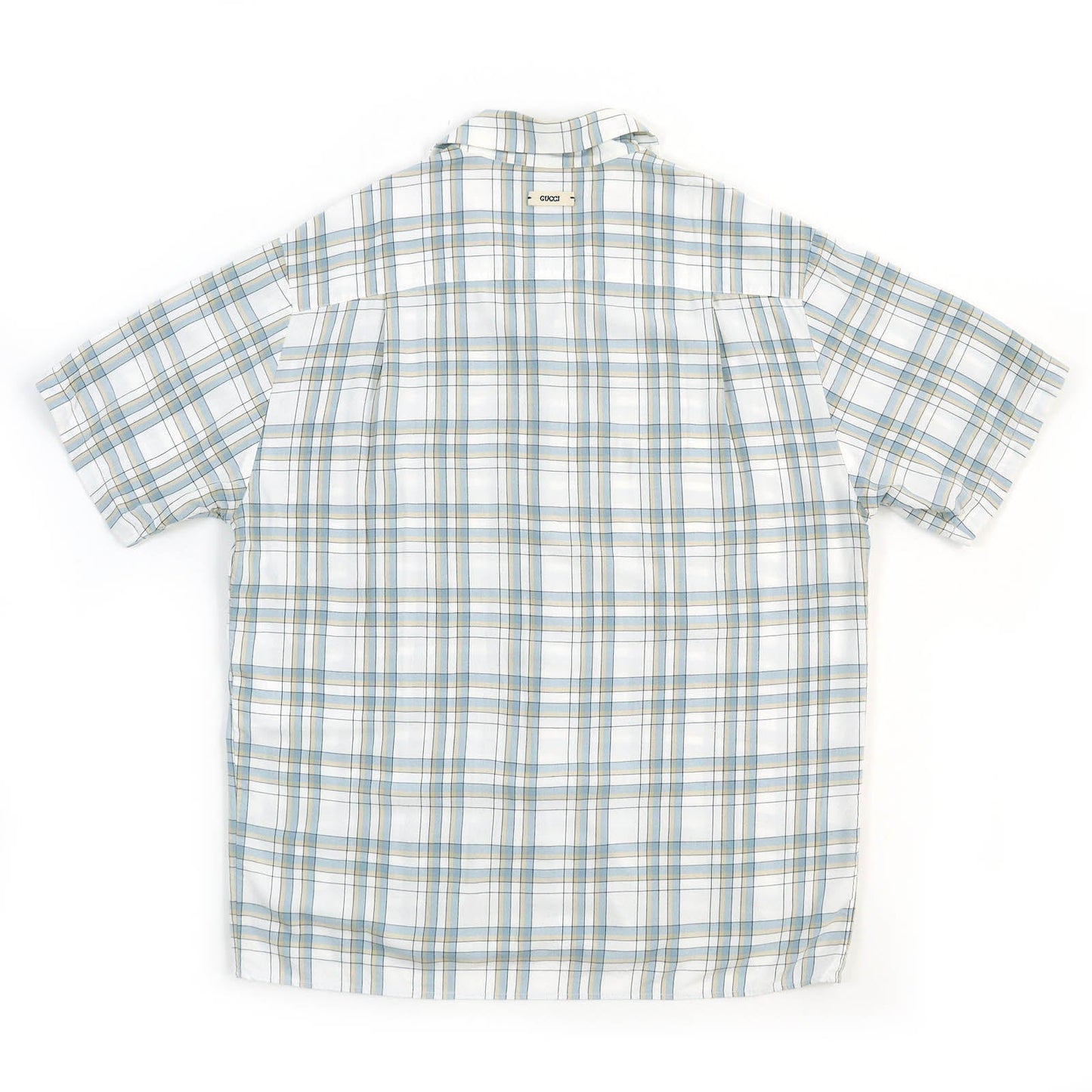 Luxury Gucci Trending 2025 Rayon Check Bowling Shirt 48