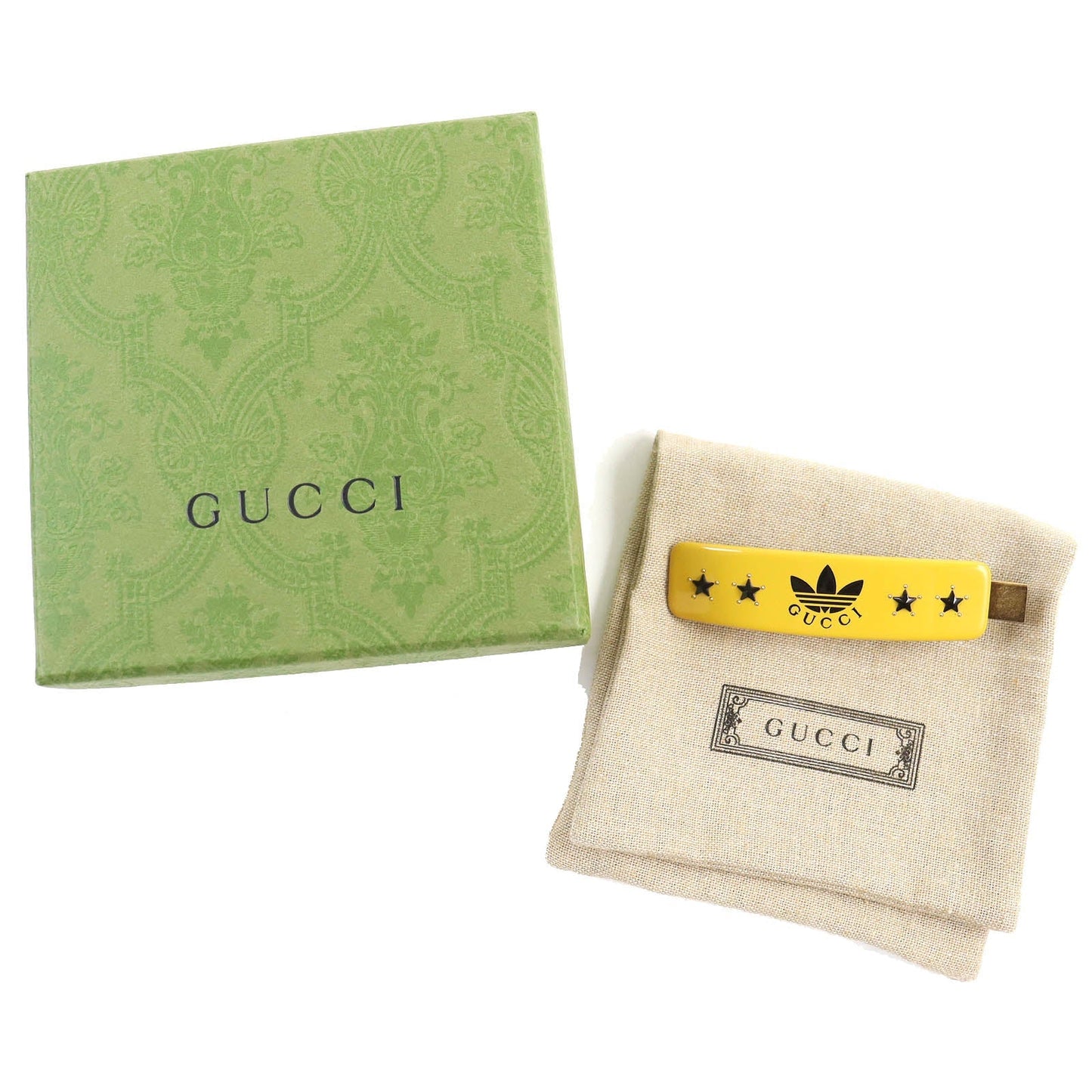 Luxury Gucci Trending 2025 Trefoil Logo Hair Clip Accessory