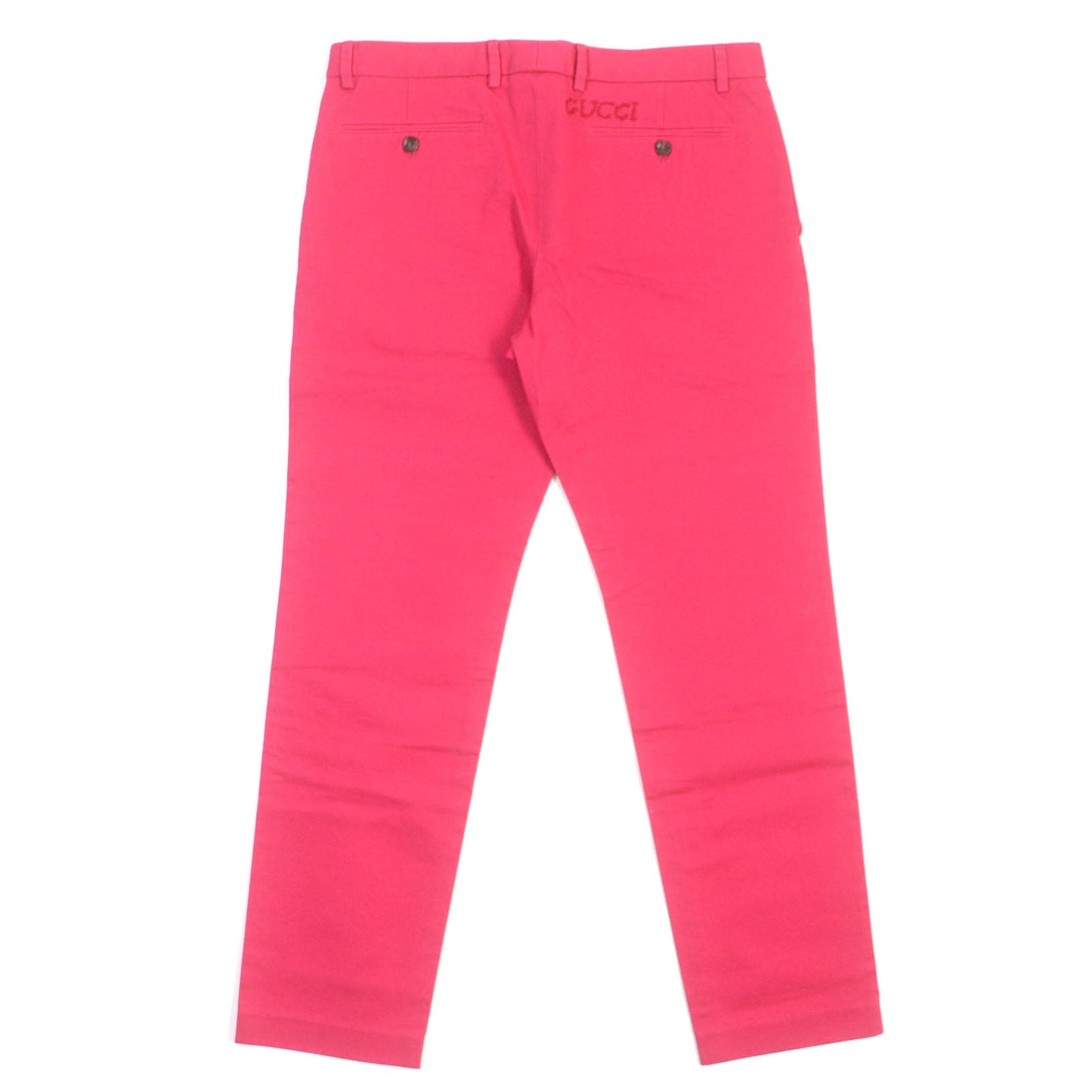 Luxury Gucci Trending 2025 Cotton Embroidered Tapered Pants