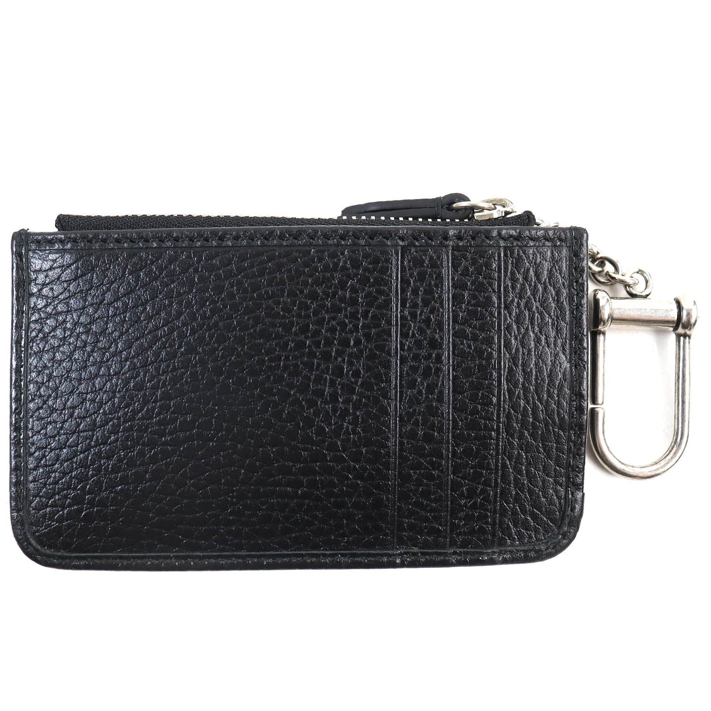 Luxury Gucci Trending 2025 GG Marmont Leather Key Chain Card Case
