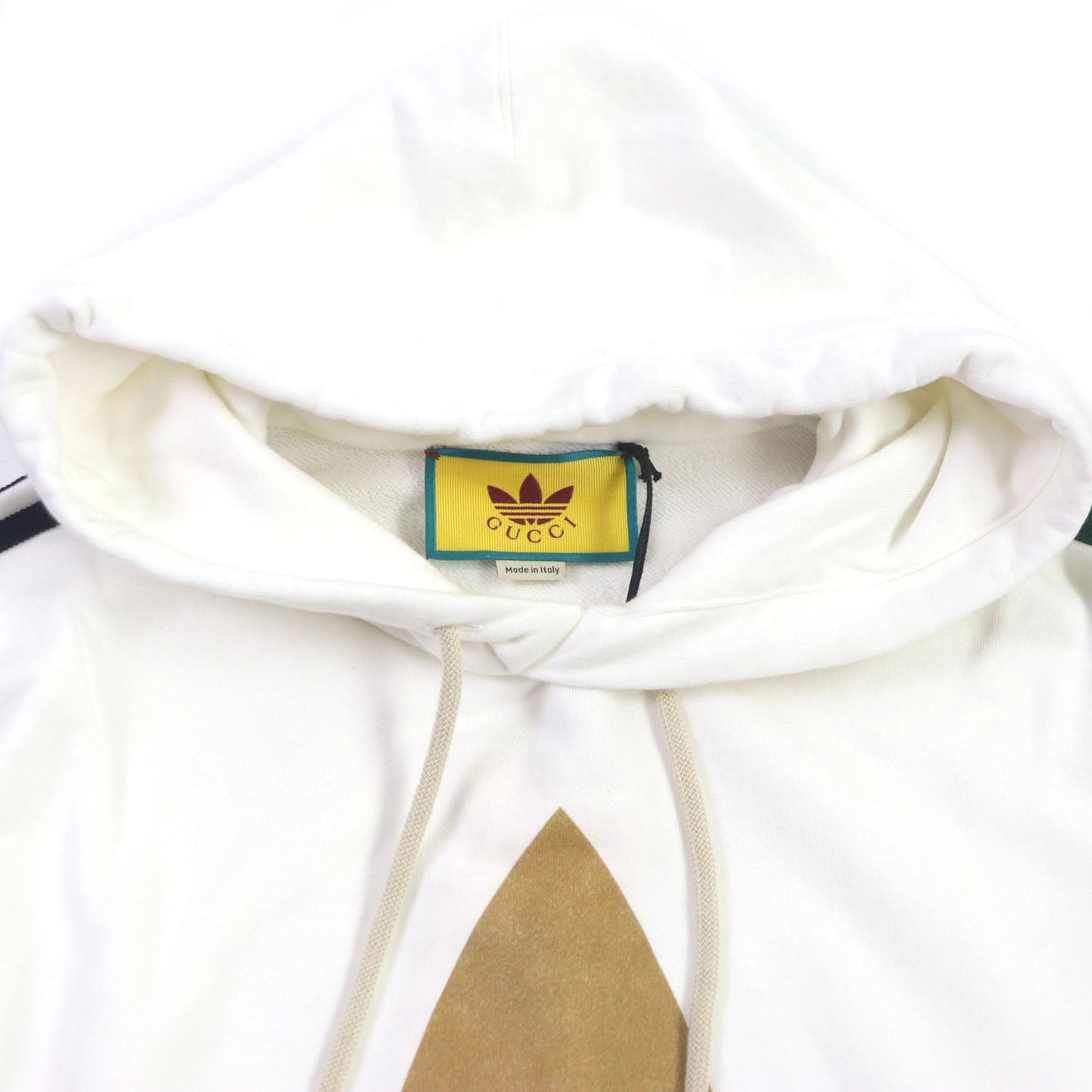 Luxury Gucci Trending 2025 adidas 722967 Cotton Hoodie White S
