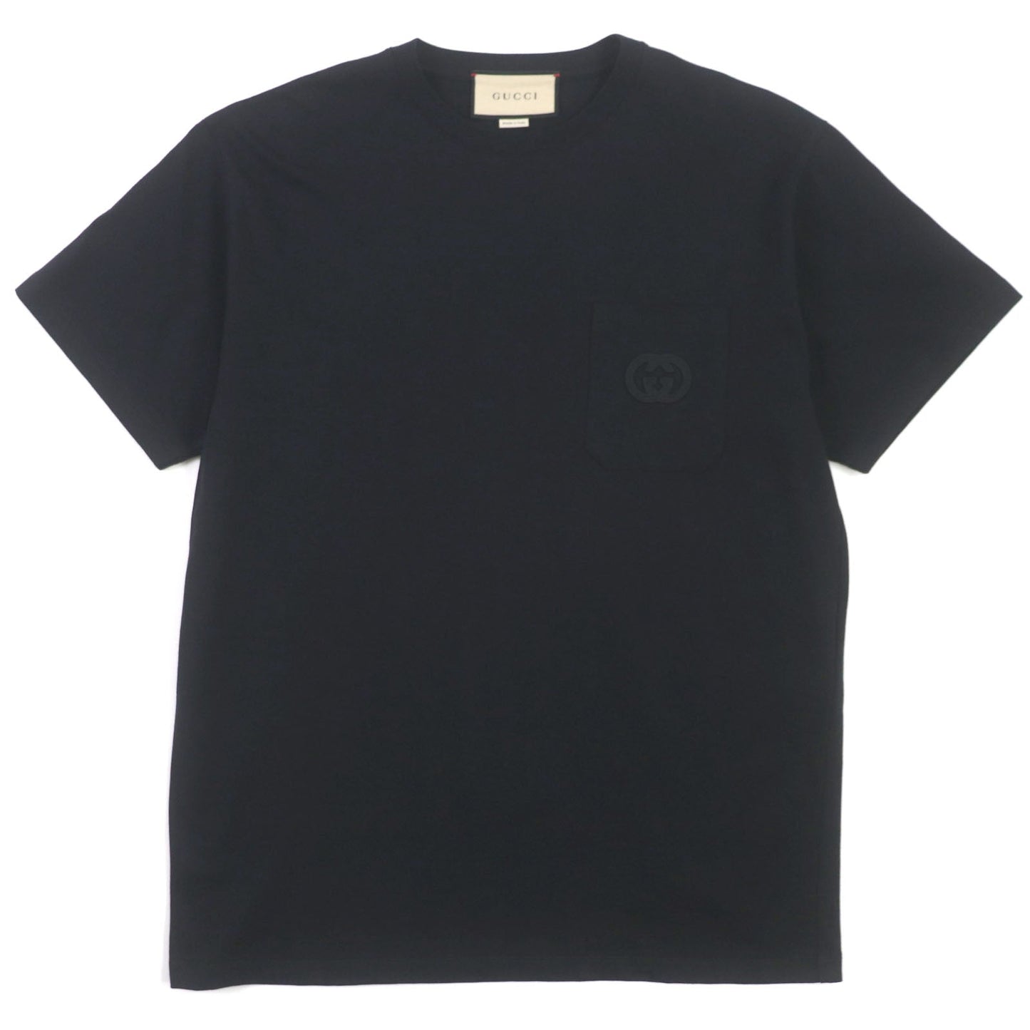 Luxury Gucci Trending 2025 Cotton Jersey T-Shirt Black S