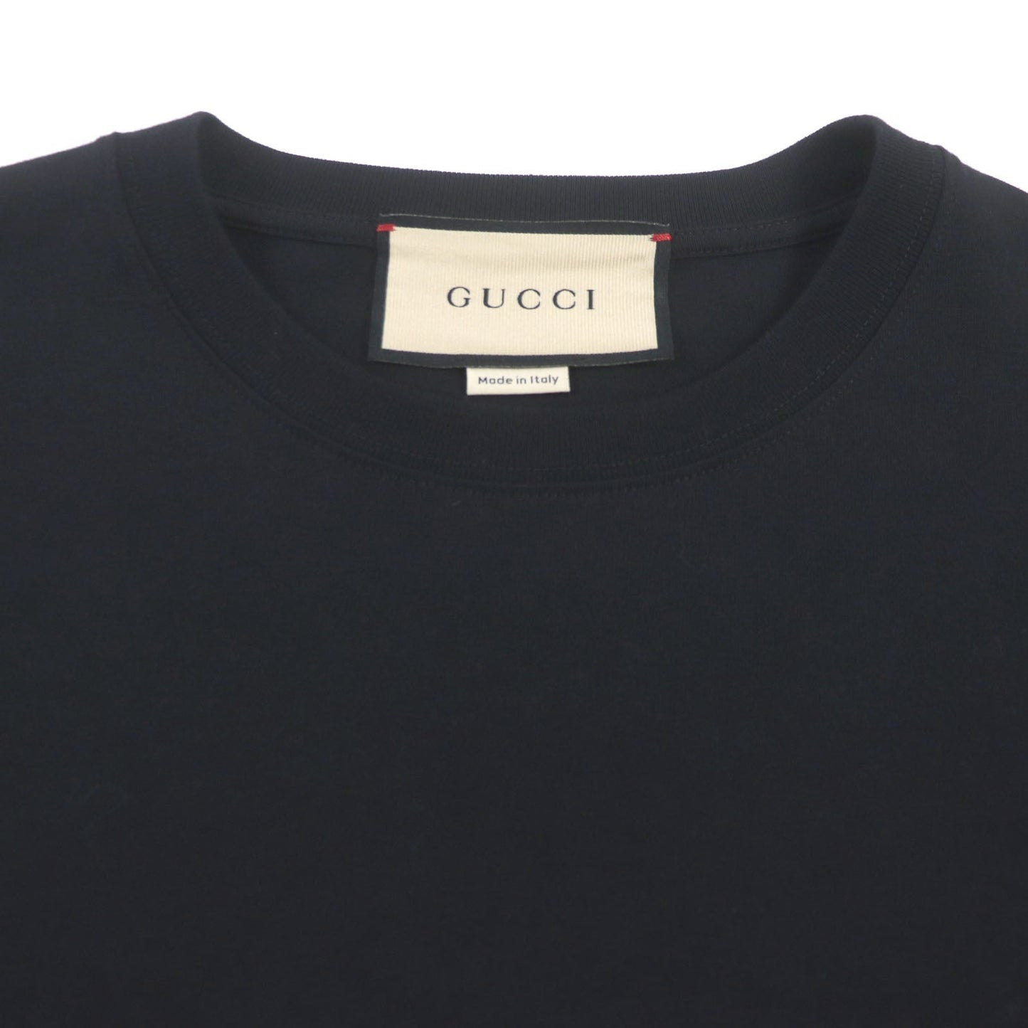 Luxury Gucci Trending 2025 Cotton Jersey T-Shirt Black S