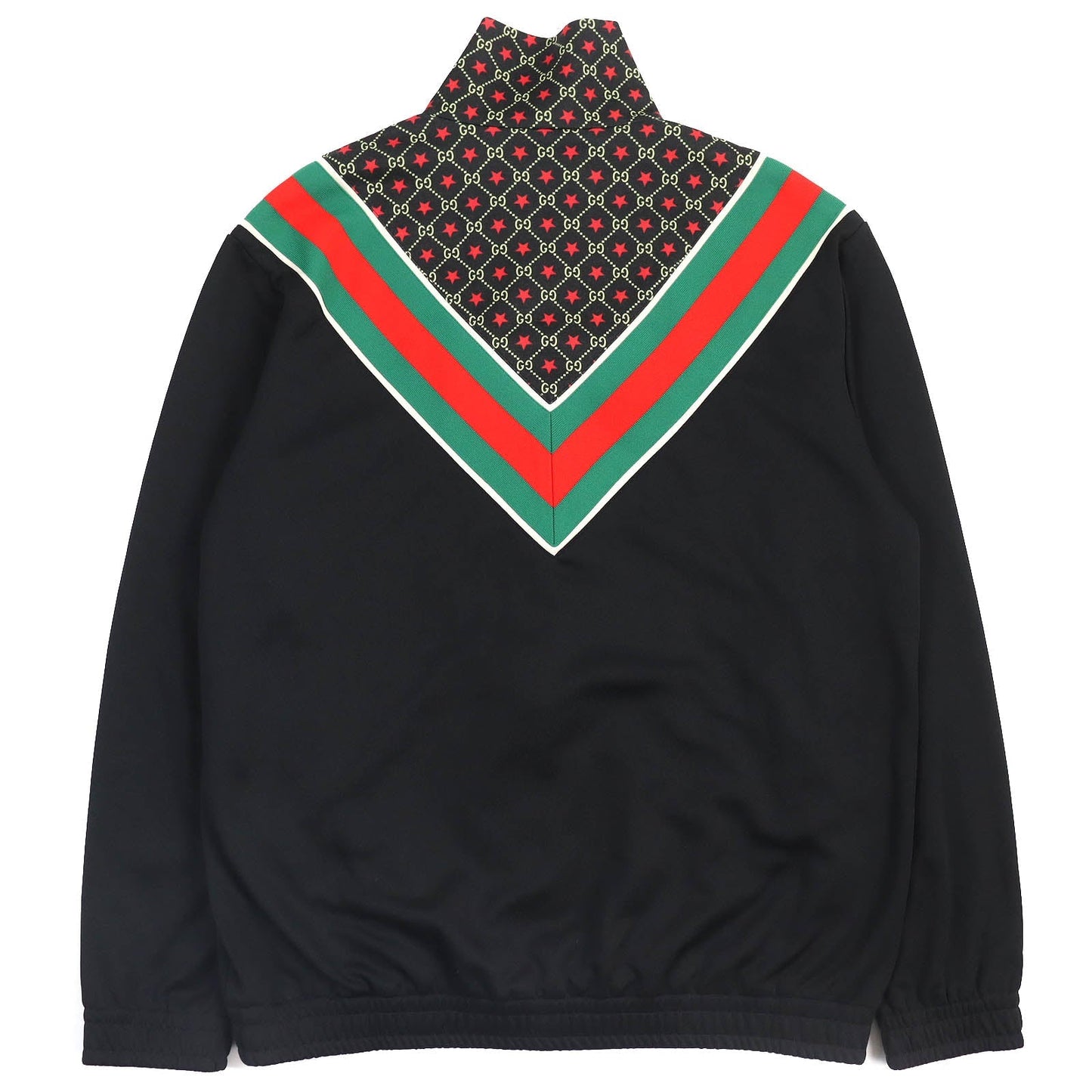 Luxury Gucci Trending 2025 GG Star Webline Track Jacket Black S