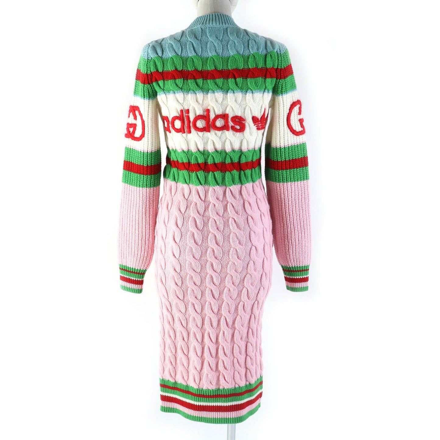 Luxury Gucci Trending 2025 Wool XS Interlocking G Knit Dress