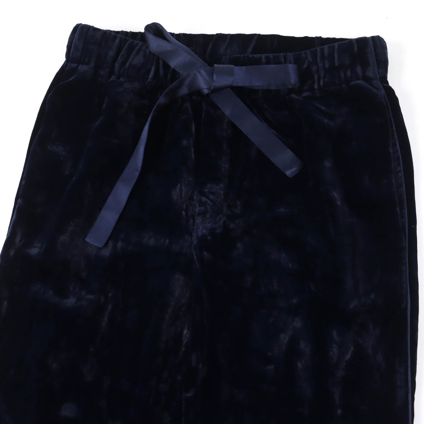 Luxury Gucci Trending 2025 Beaded Velvet Pants Navy 36 Women