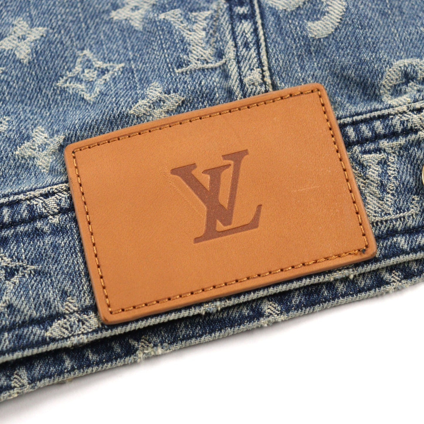 Louis Vuitton Denim Trucker Jacket Light Blue