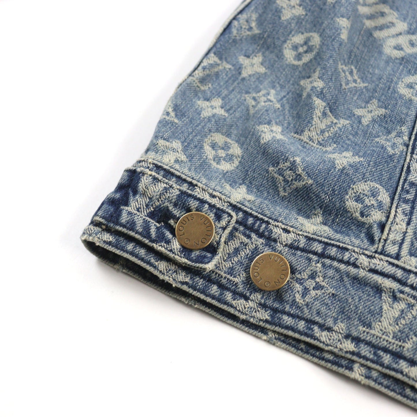 Louis Vuitton Denim Trucker Jacket Light Blue
