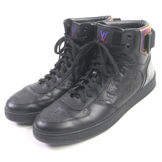 LOUIS VUITTON High cut sneakers Main: Leather black mens 8