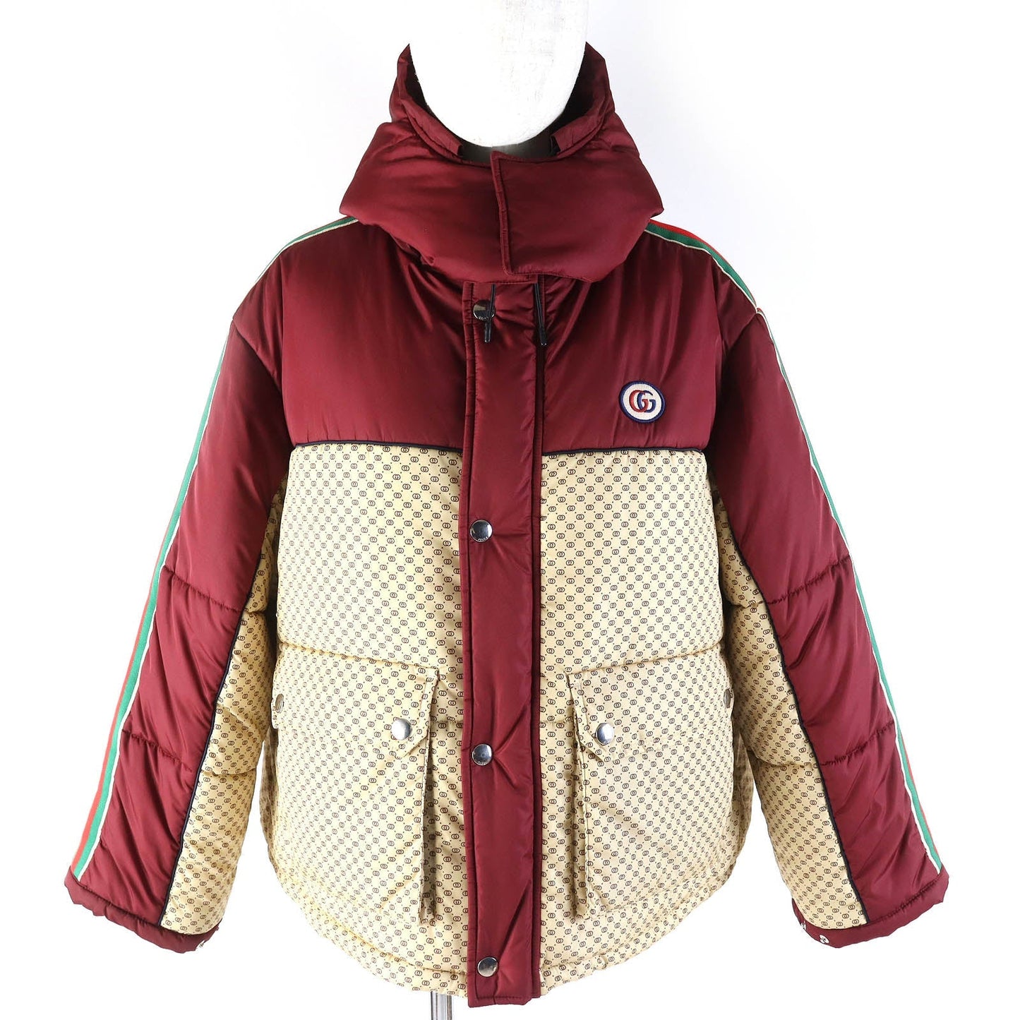 Luxury Gucci Trending 2025 GG Marmont Nylon Padded Jacket Women