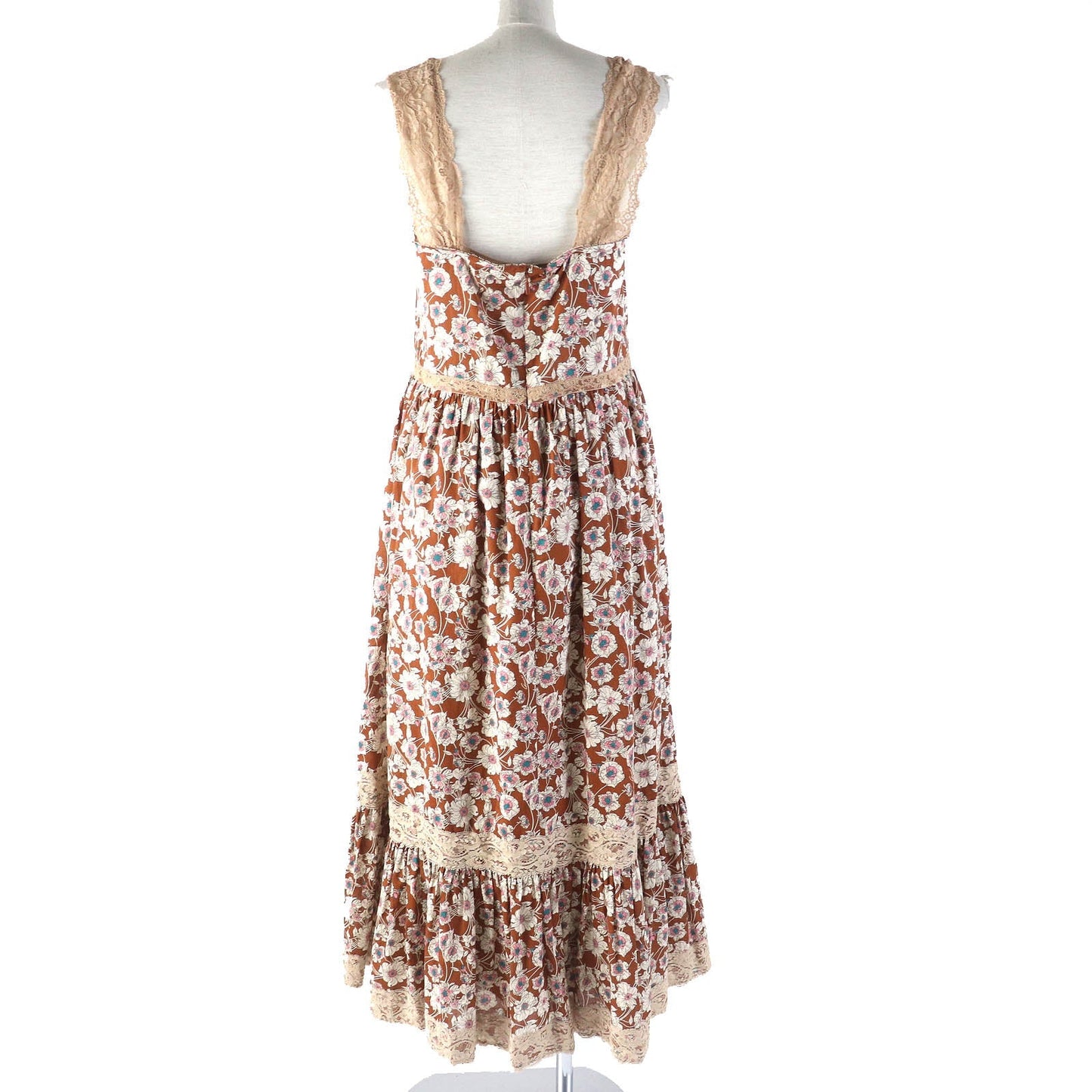 Luxury Gucci Trending 2025 Floral Lace Twill Dress 42