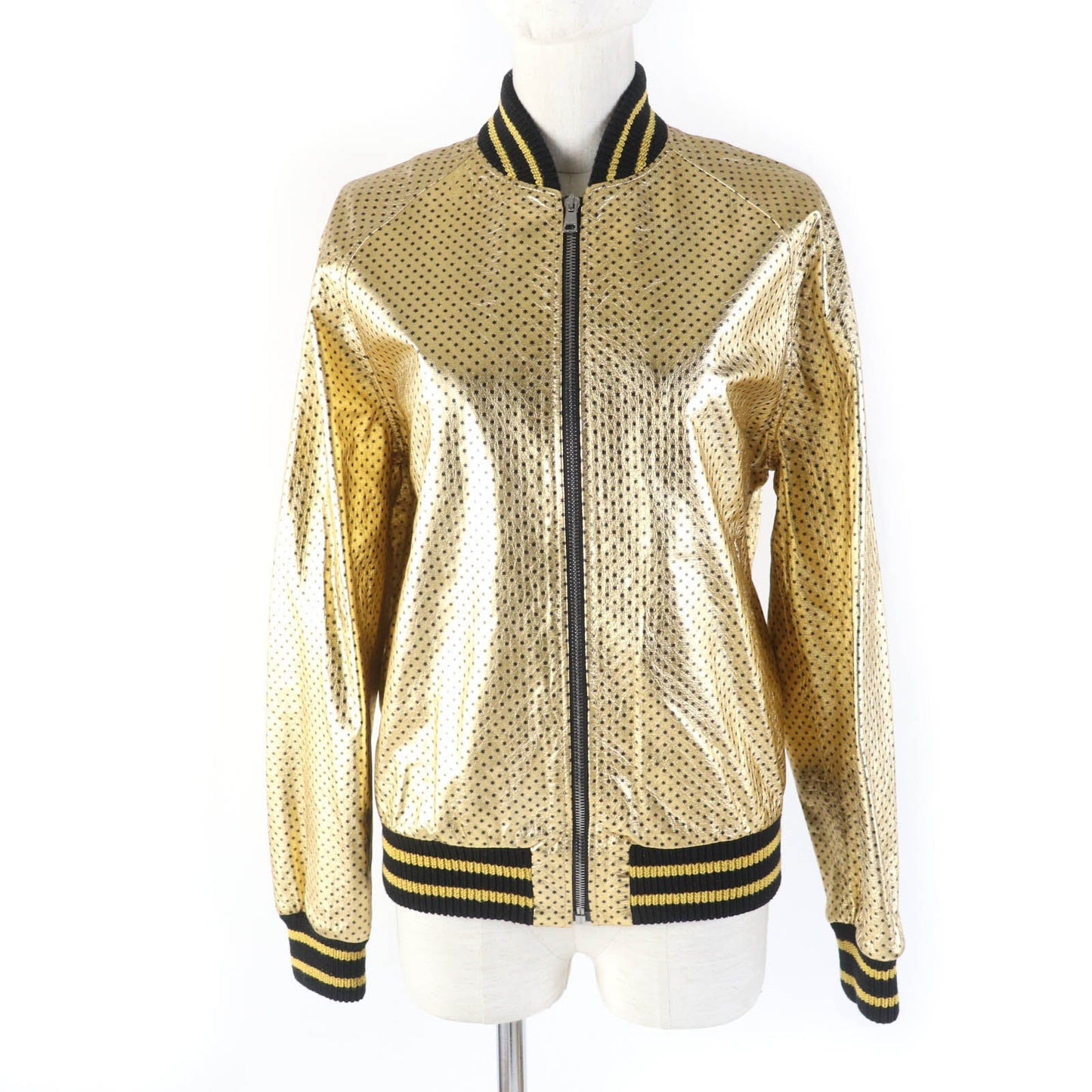 Luxury Gucci Trending 2025 Lambskin Bomber Jacket with GUCCY Logo