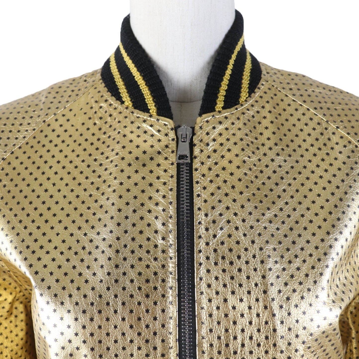 Luxury Gucci Trending 2025 Lambskin Bomber Jacket with GUCCY Logo