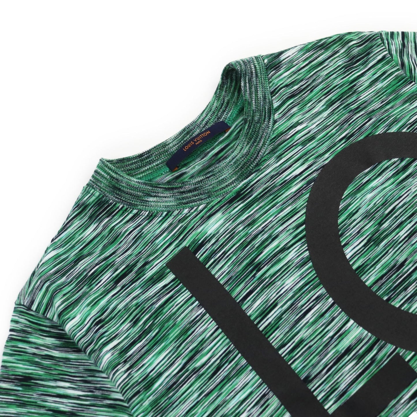 LOUIS VUITTON Short sleeve T-shirt HGY12W cotton green S