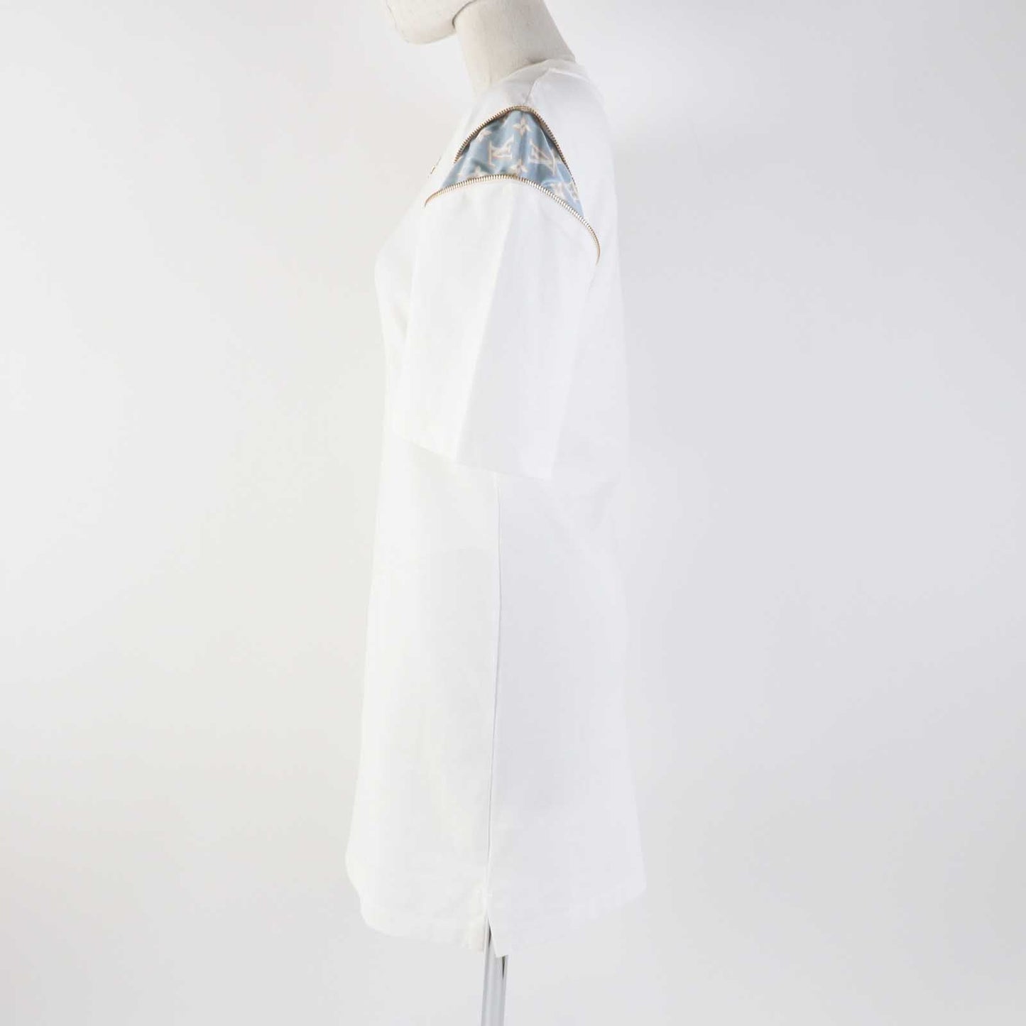 LOUIS VUITTON one piece cotton white XXS