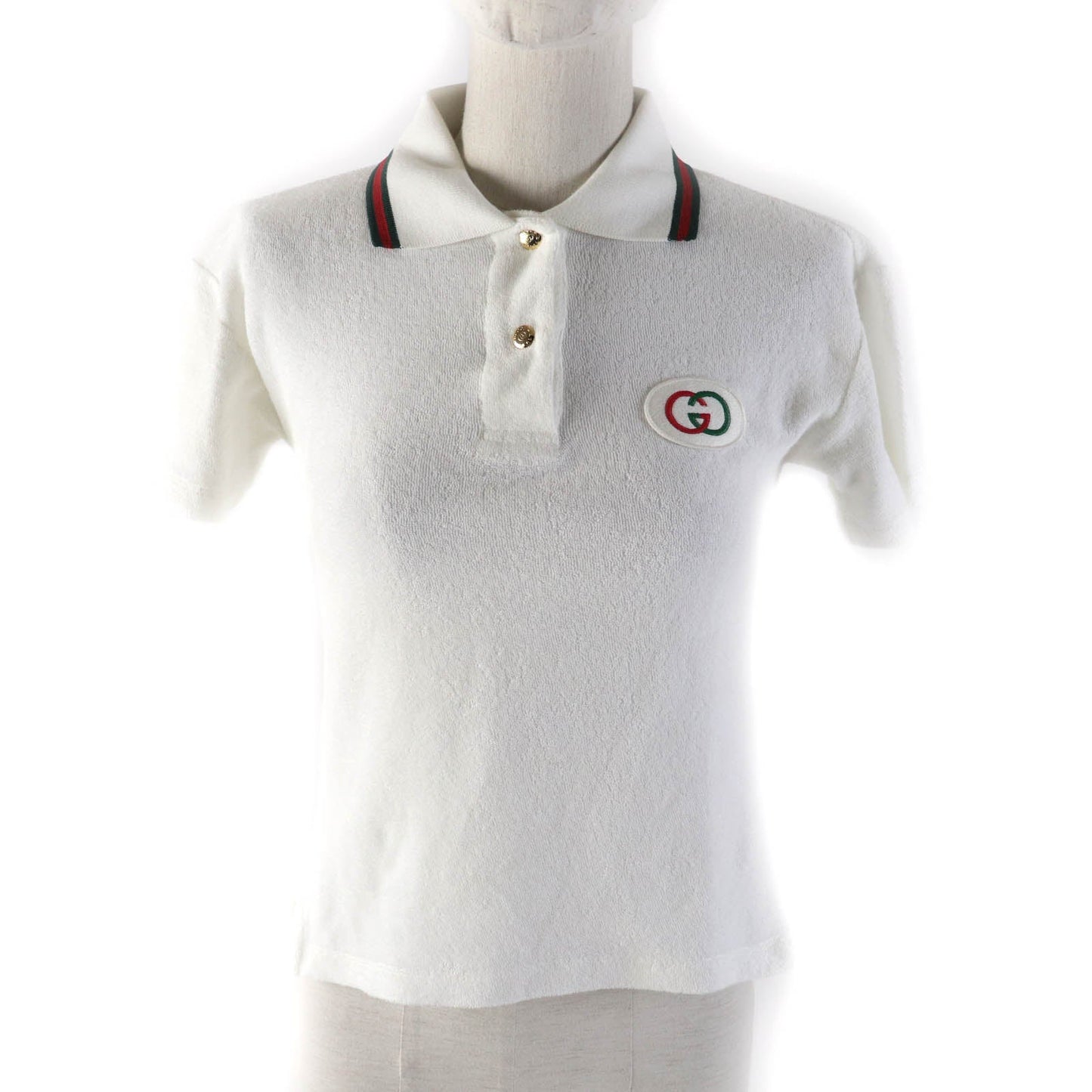 Luxury Gucci Trending 2025 Cotton Web Stripe Polo Shirt XS