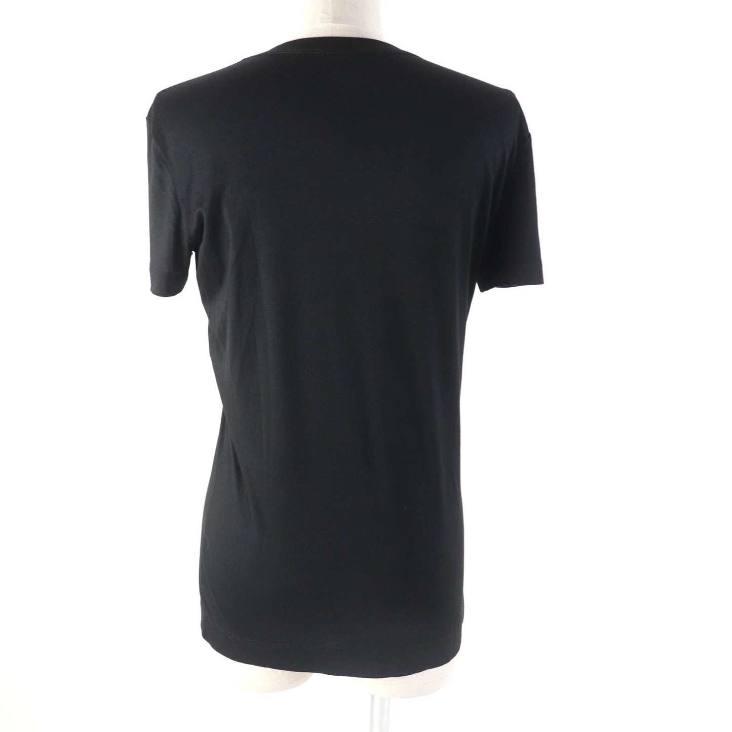 LOUIS VUITTON Short sleeve T-shirt Rayon black XS