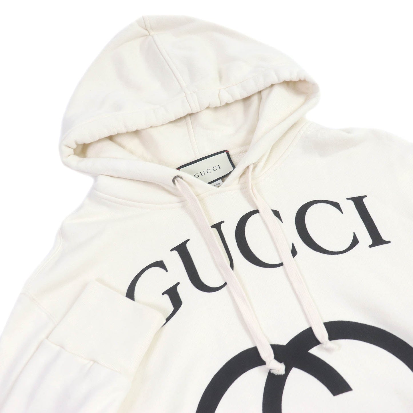 Luxury Gucci Trending 2025 Interlocking G Logo Hoodie Ivory XS